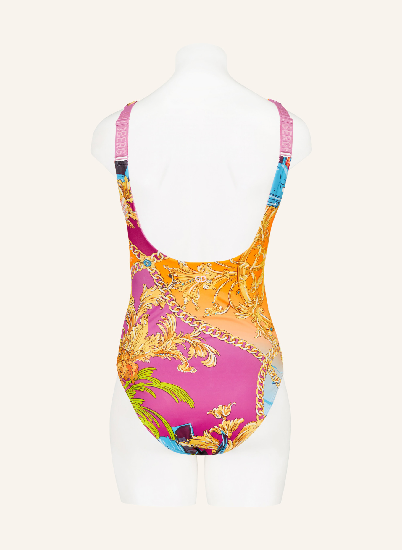 GOLDBERGH Swimsuit SOUTCH BEACH, Color: FUCHSIA/ YELLOW/ ORANGE (Image 3)