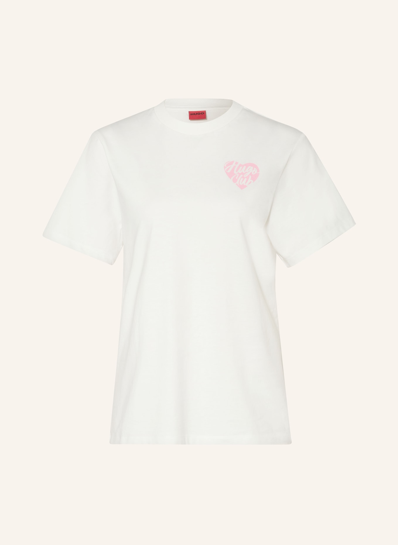 HUGO T-shirt VINTAGE TEE, Color: WHITE (Image 1)