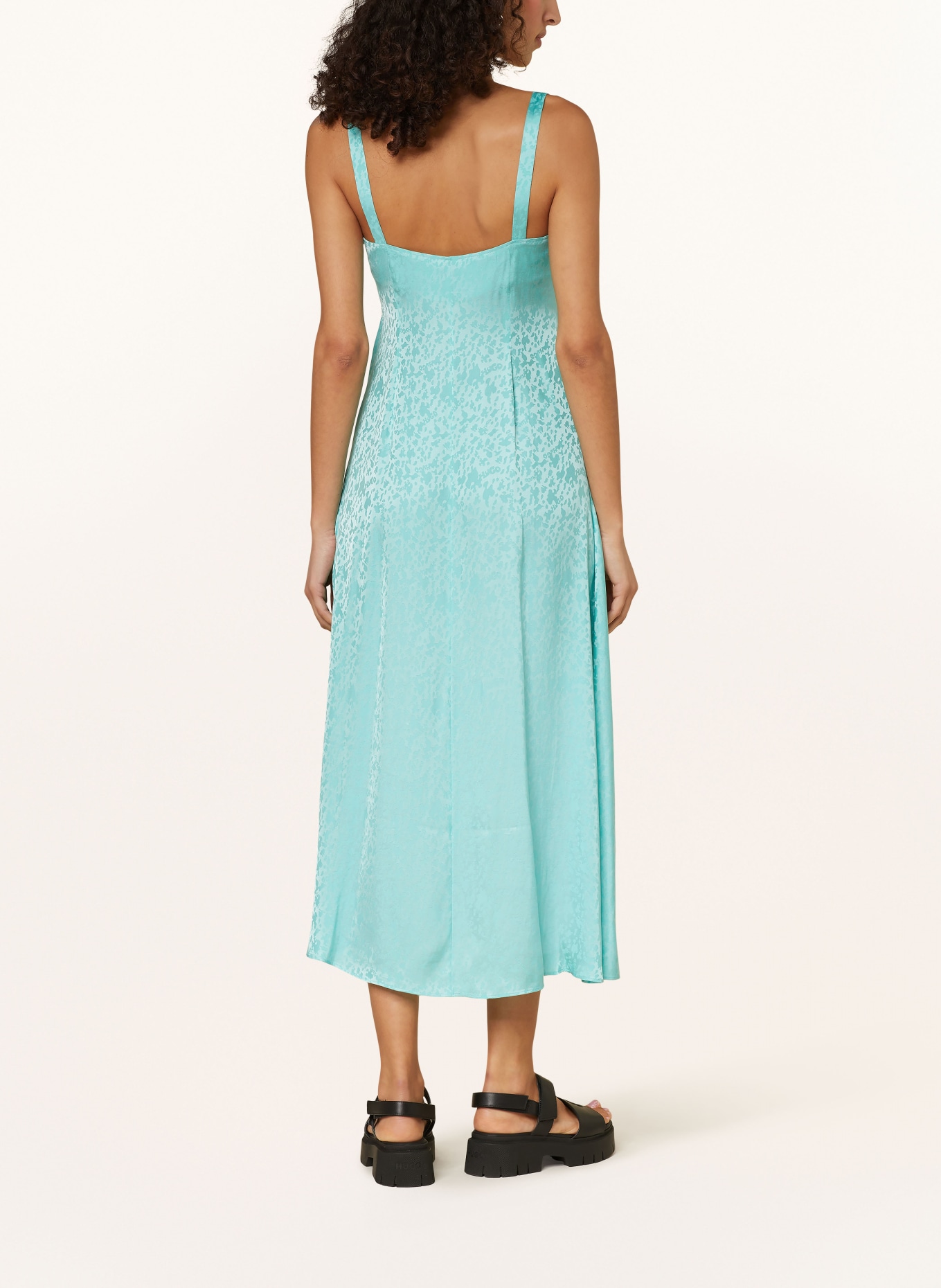 HUGO Jacquard-Kleid KELARI, Farbe: MINT (Bild 3)