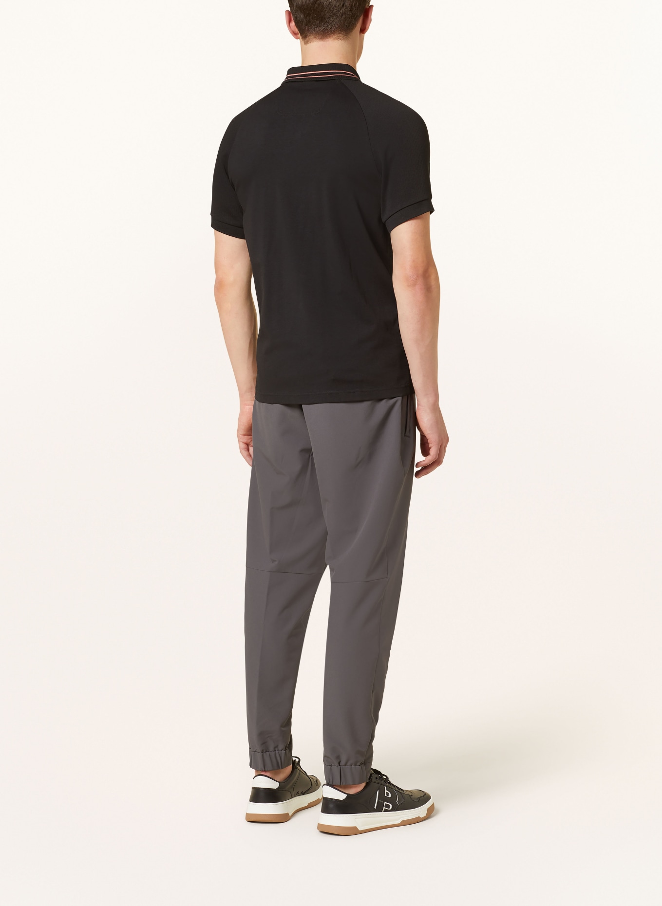 BOSS Jersey-Poloshirt PAULE Slim Fit, Farbe: SCHWARZ (Bild 3)