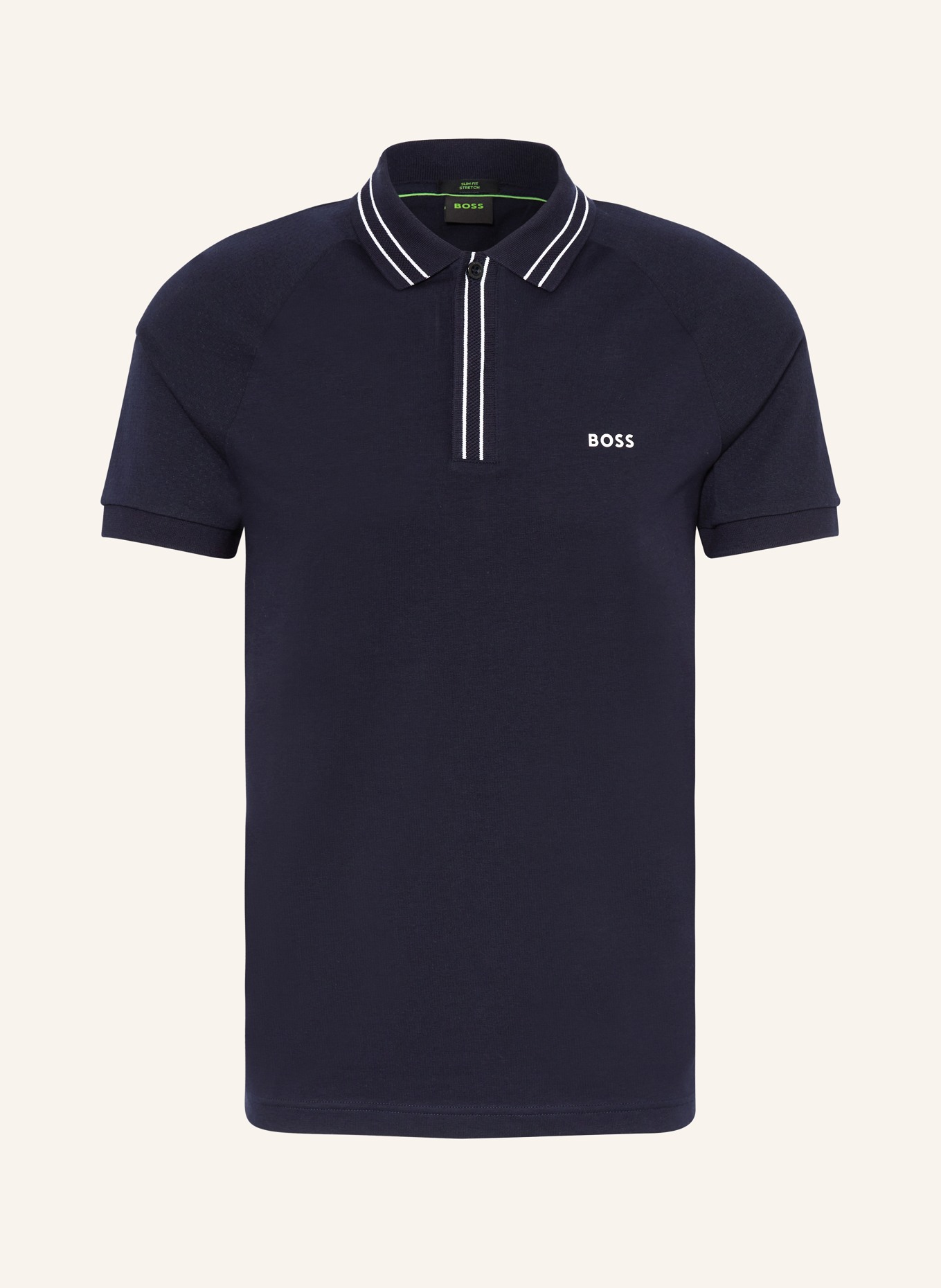 BOSS Jersey-Poloshirt PAULE Slim Fit, Farbe: DUNKELBLAU (Bild 1)