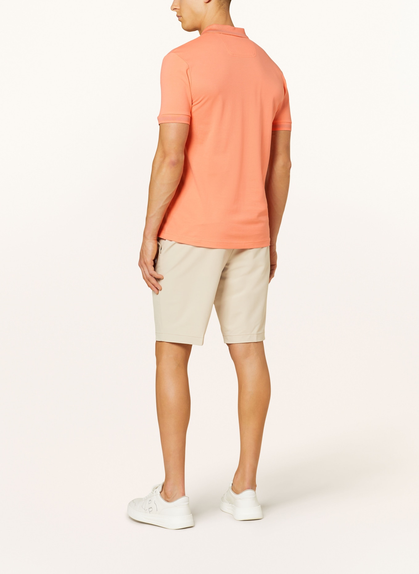 BOSS Piqué-Poloshirt PIO Regular Fit, Farbe: HELLORANGE (Bild 3)