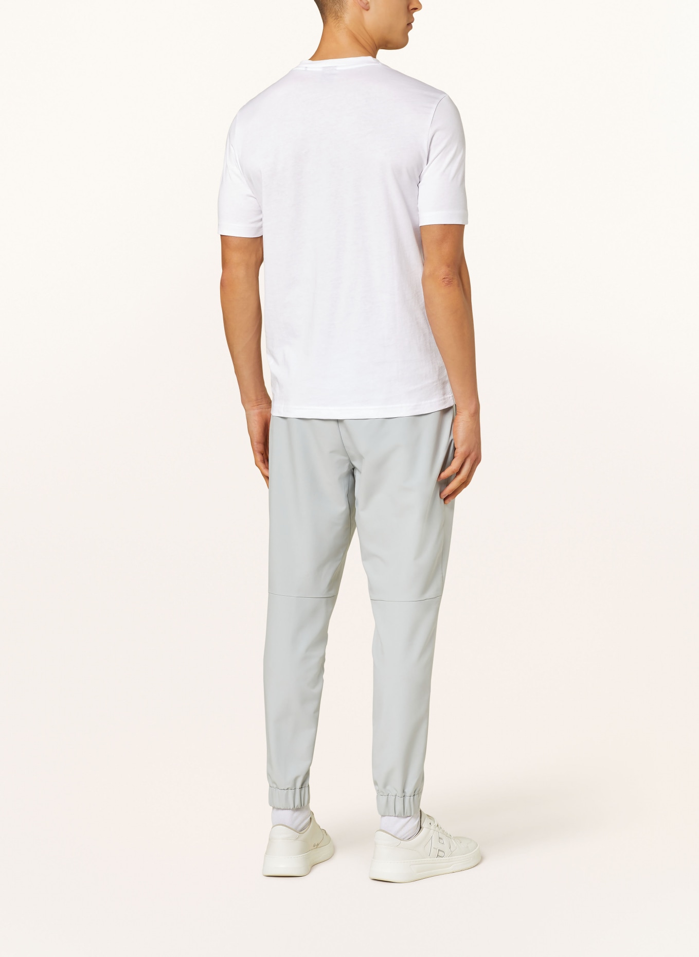 BOSS T-shirt, Color: WHITE/ GRAY (Image 3)