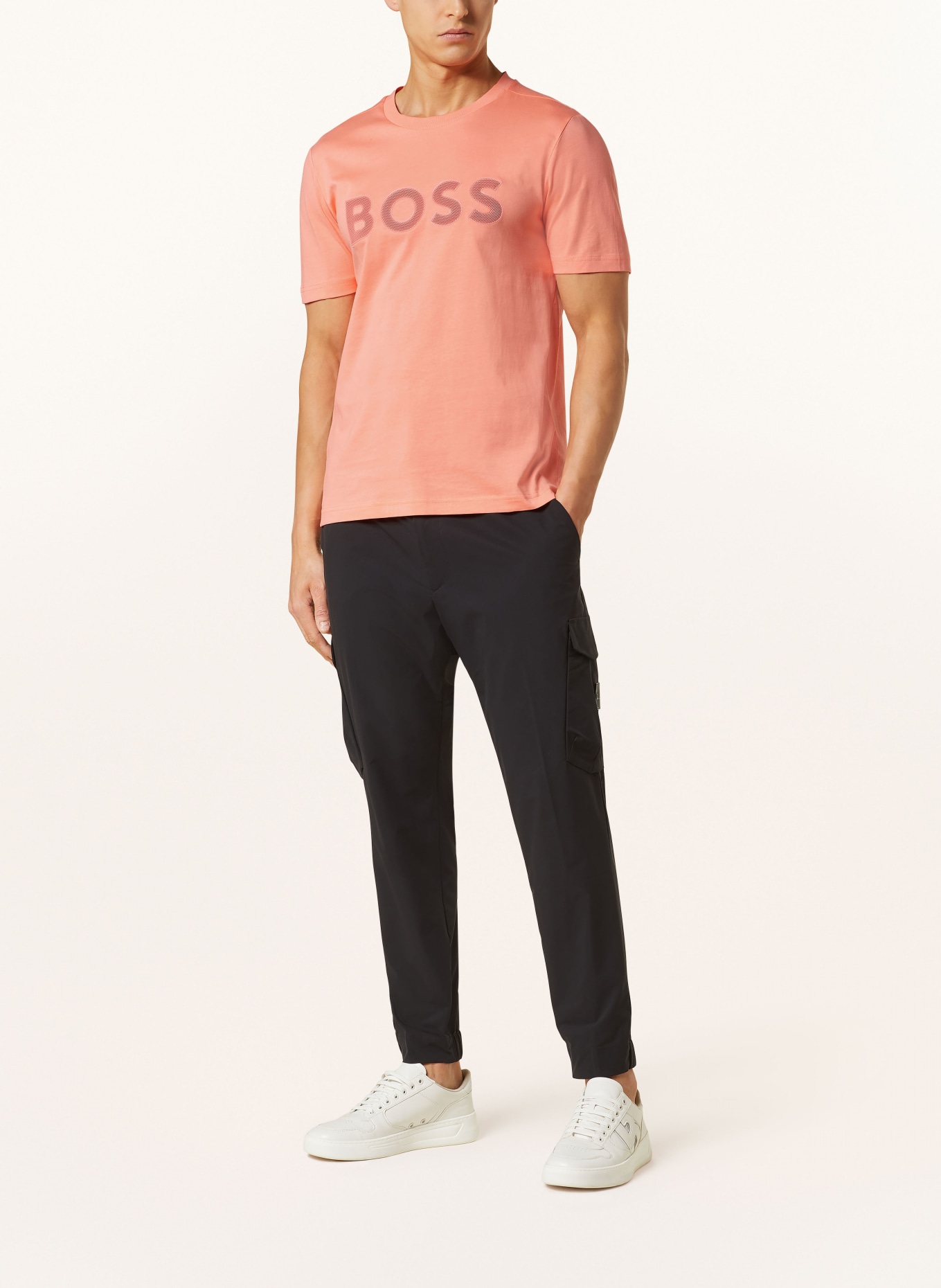 BOSS T-Shirt, Farbe: HELLORANGE (Bild 2)
