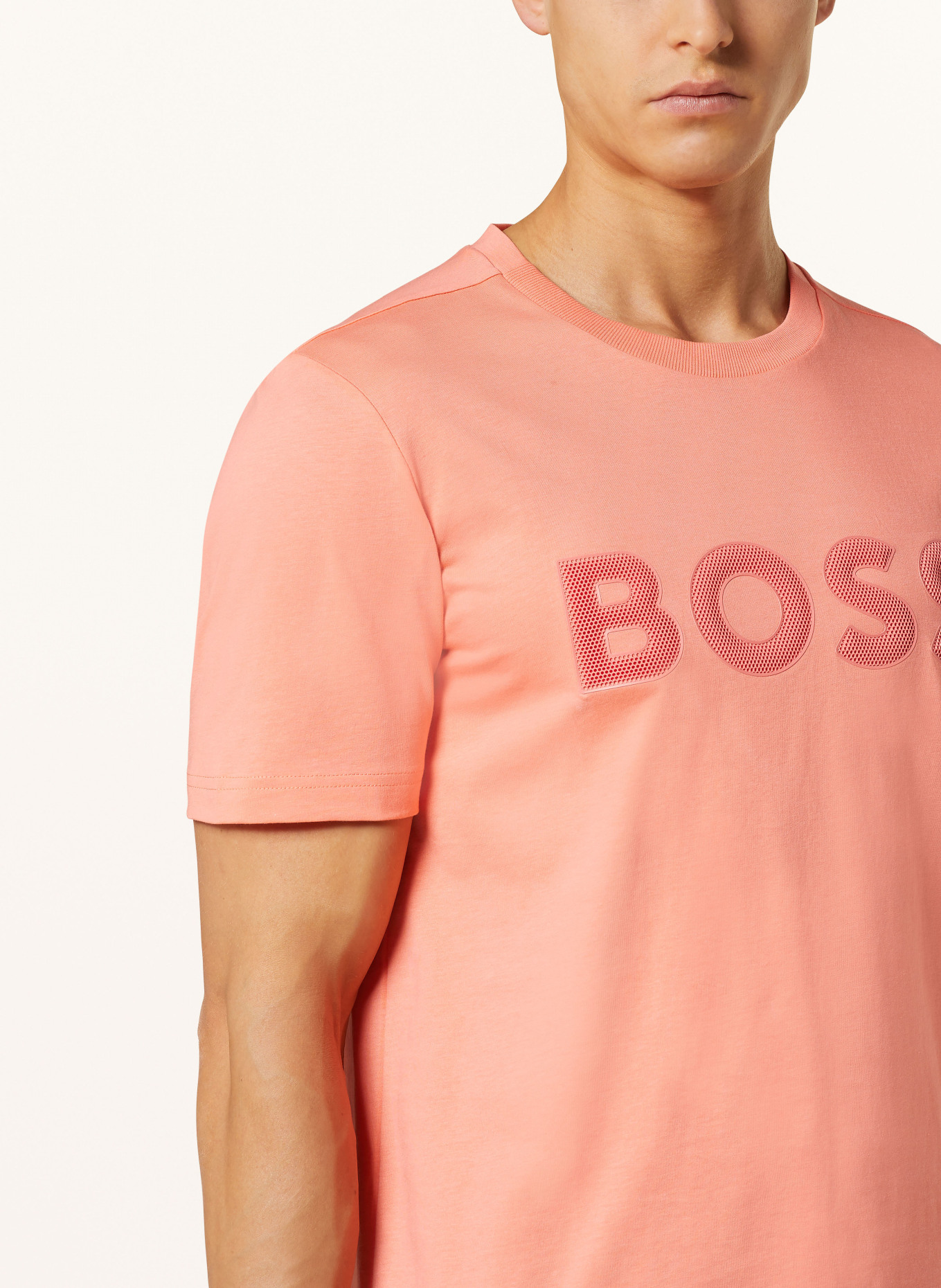 BOSS T-Shirt, Farbe: HELLORANGE (Bild 4)