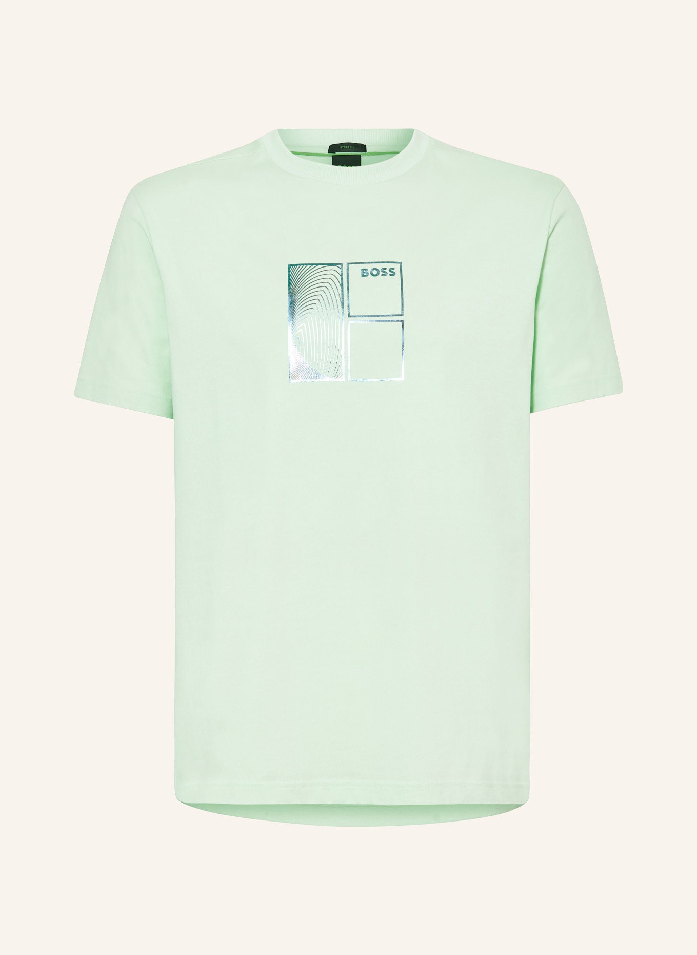 BOSS T-Shirt, Farbe: HELLGRÜN (Bild 1)