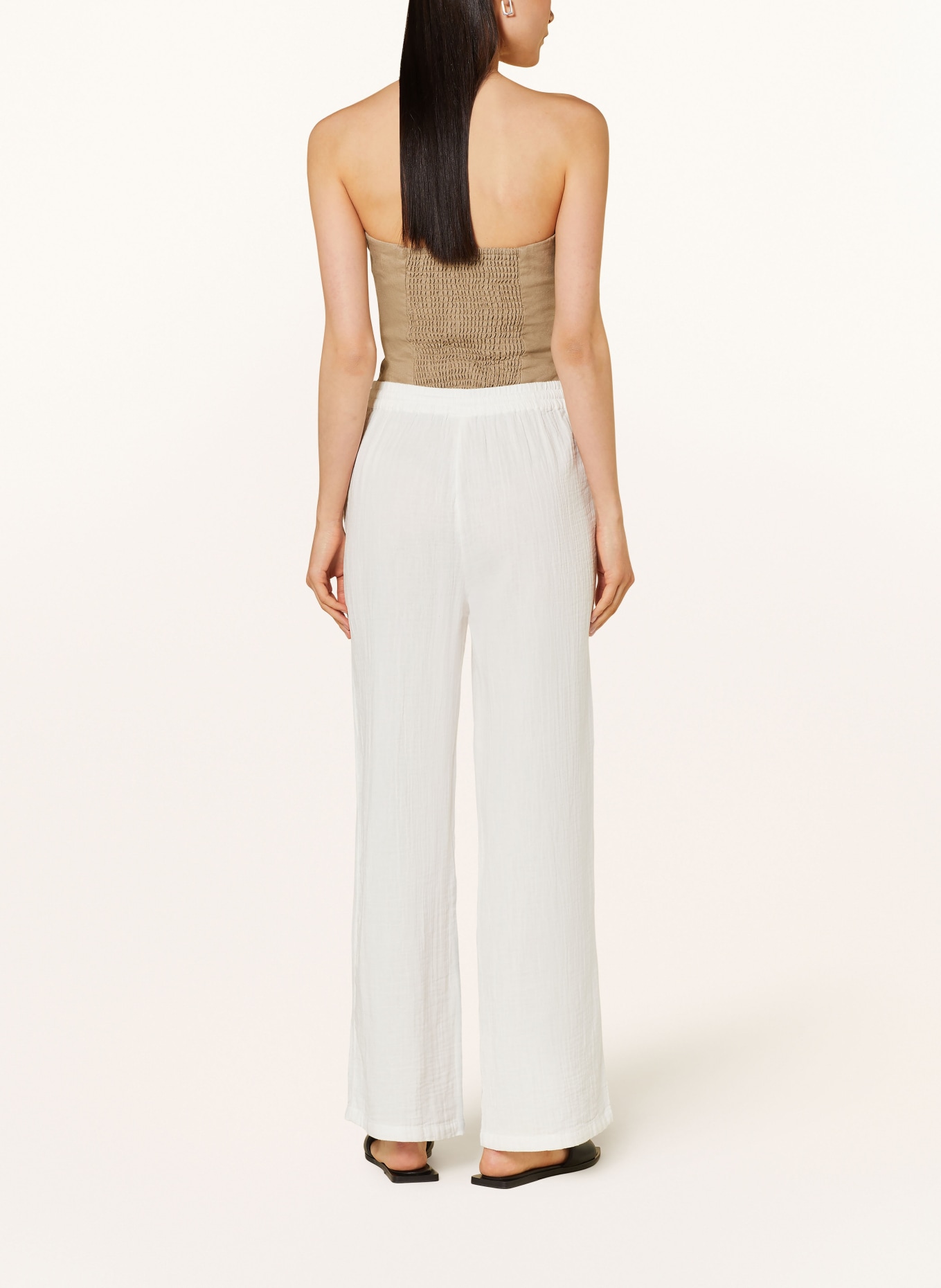 ONLY Trousers, Color: WHITE (Image 3)