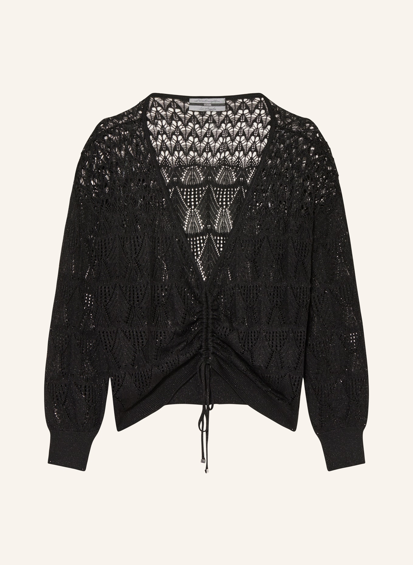 GUESS Sweater CLARISSA with glitter thread, Color: BLACK (Image 1)