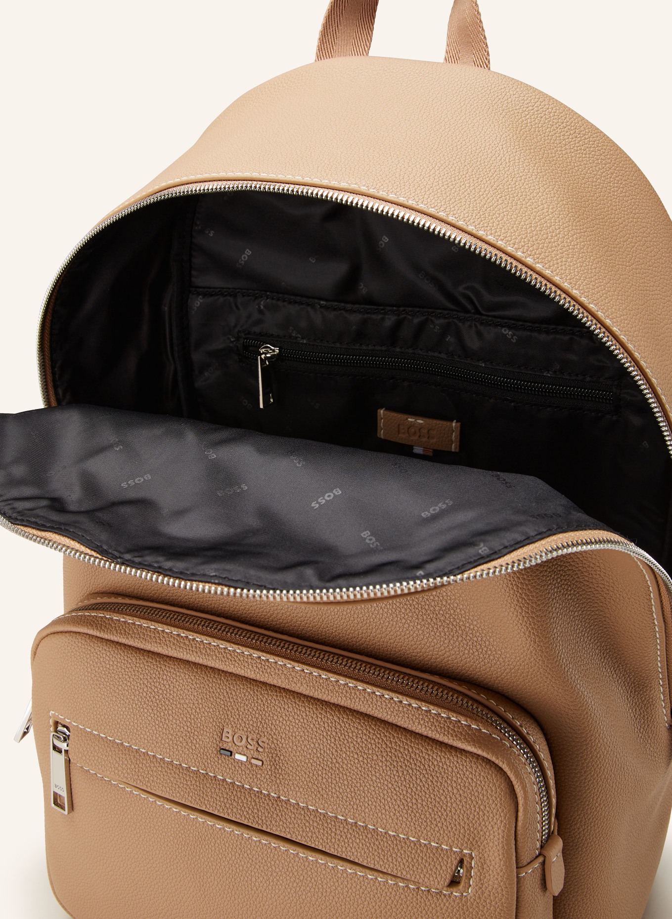 BOSS Backpack RAY, Color: BEIGE (Image 3)