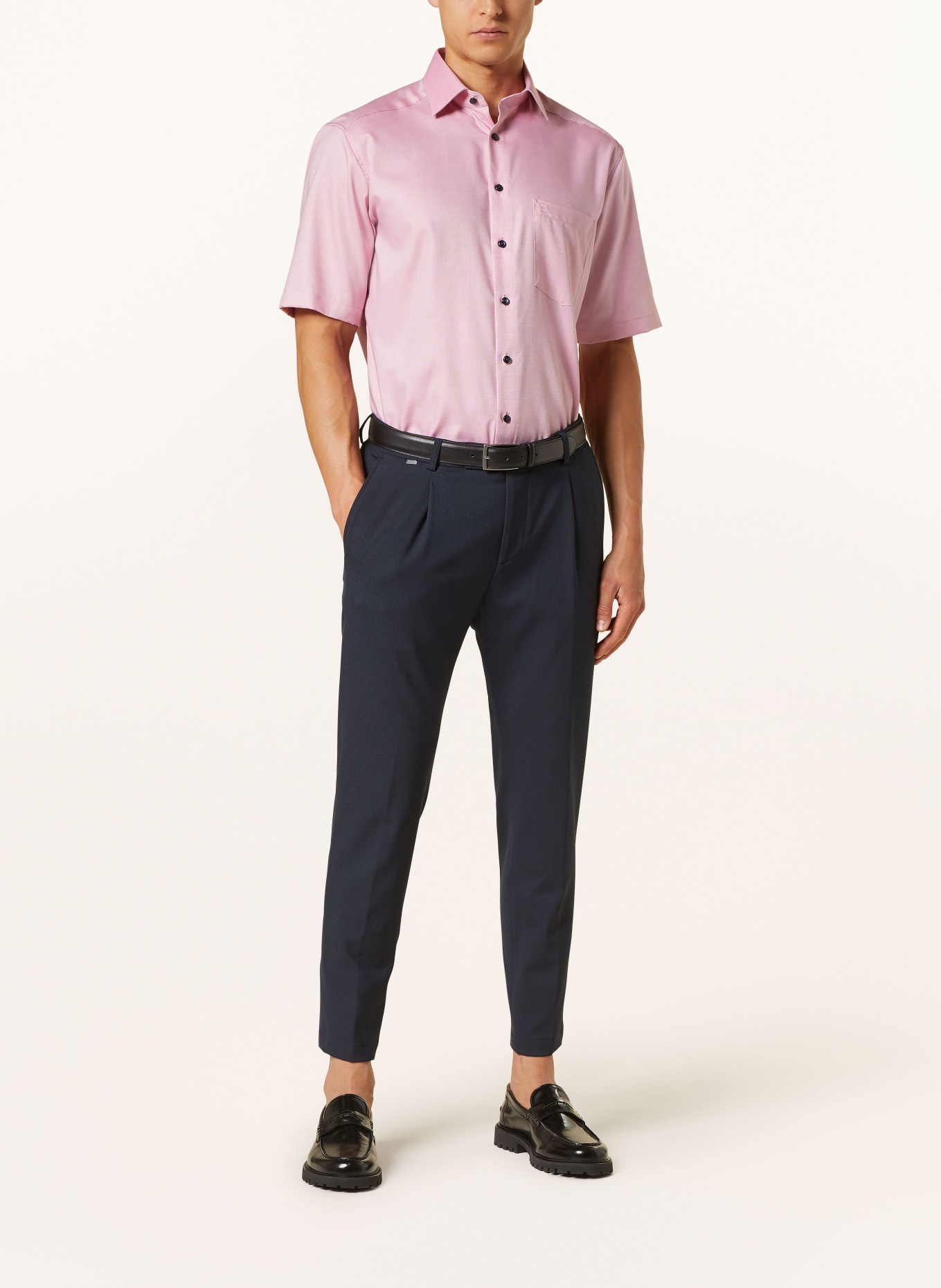 OLYMP Kurzarm-Hemd Luxor comfort fit: ROSA