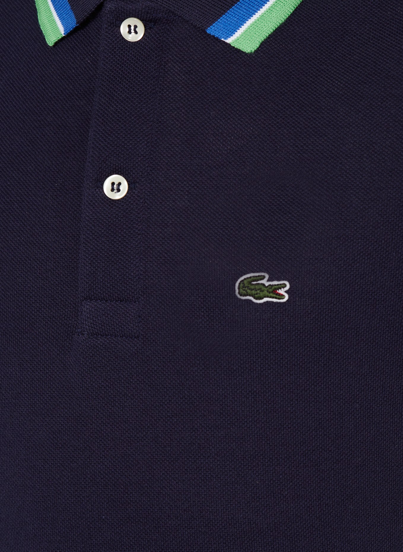 LACOSTE Piqué-Poloshirt, Farbe: DUNKELBLAU (Bild 3)