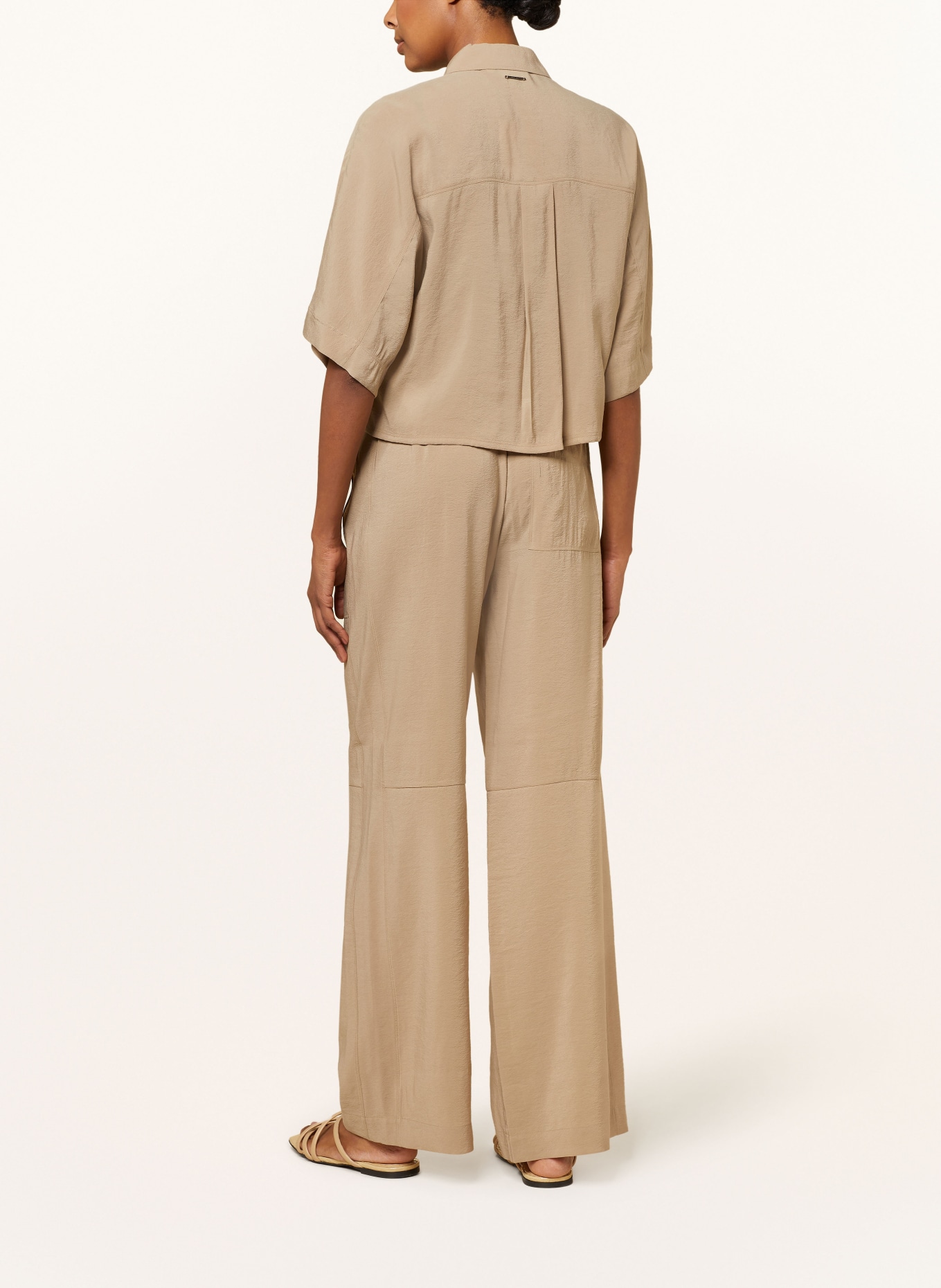 Calvin Klein Shirt blouse, Color: CAMEL (Image 3)