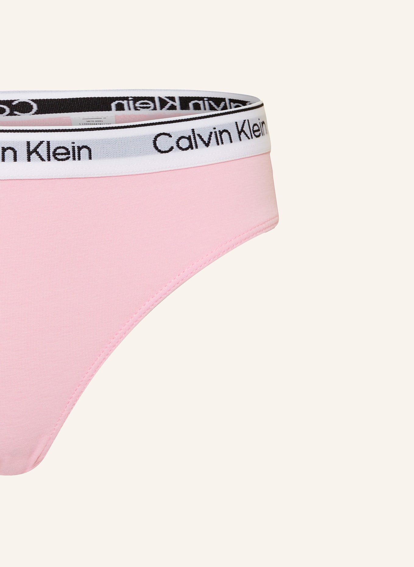 Calvin Klein Figi MODERN COTTON, 5 szt., Kolor: RÓŻOWY/ CZERWONY/ SZARY (Obrazek 3)