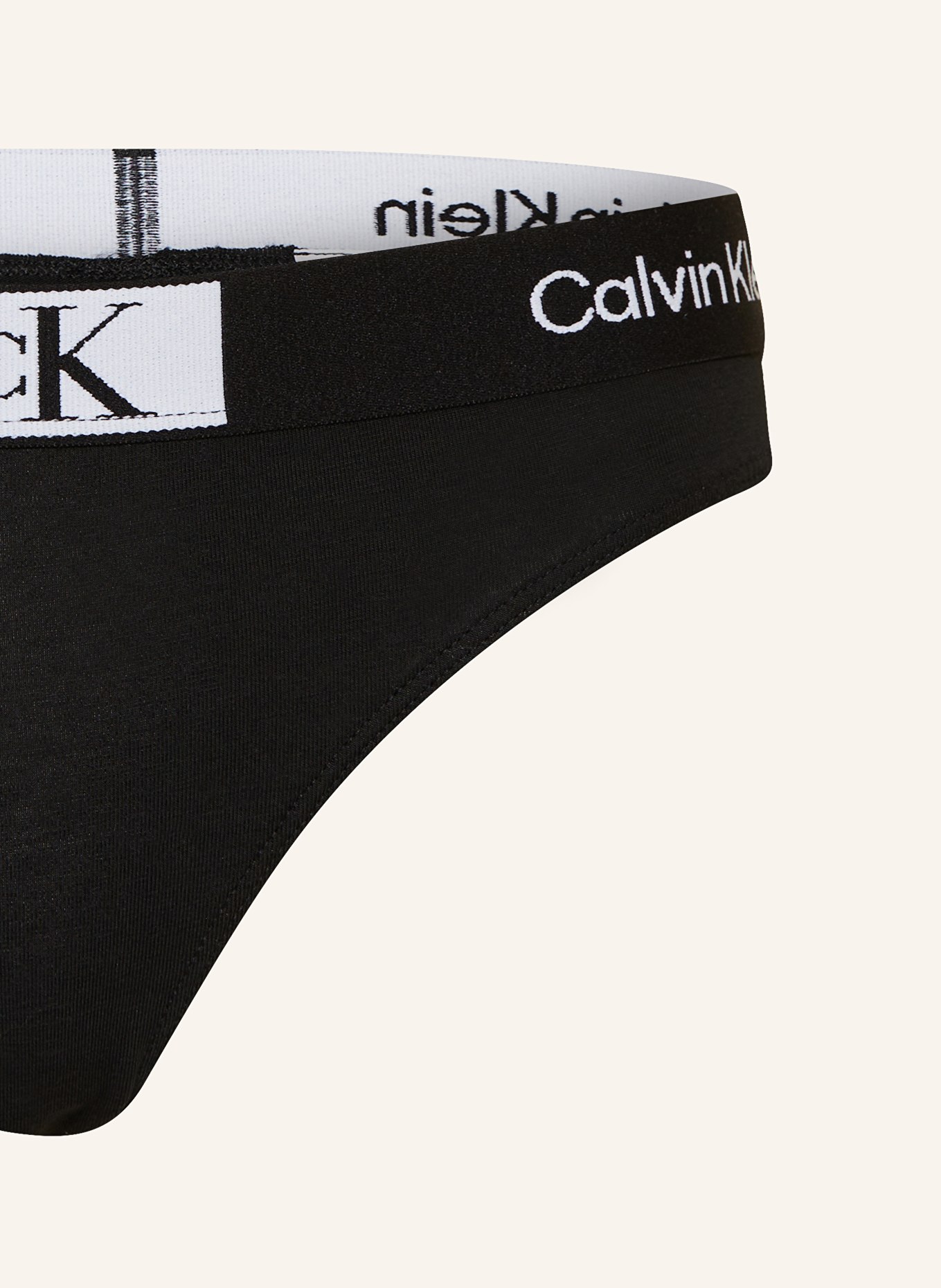 Calvin Klein 2er-Pack Slips CK96, Farbe: SCHWARZ/ WEISS (Bild 3)