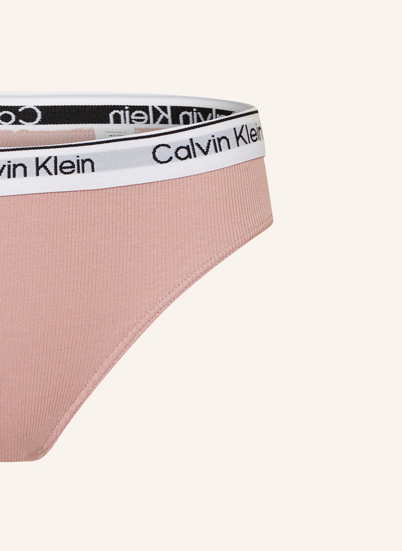 Calvin Klein Figi MODERN COTTON, 2 szt., Kolor: BLADORÓŻOWY (Obrazek 3)