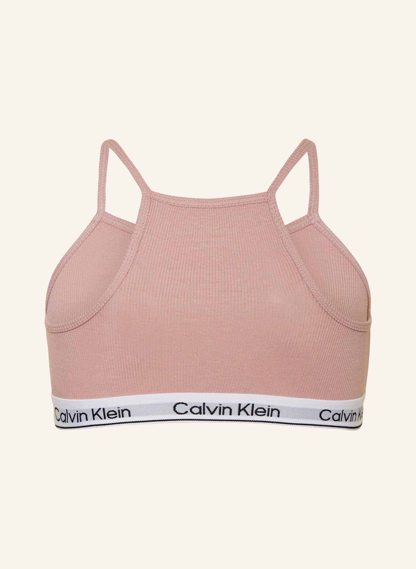 Calvin Klein Biustonosz bustier MODERN COTTON, 2 szt., Kolor: BLADORÓŻOWY (Obrazek 2)