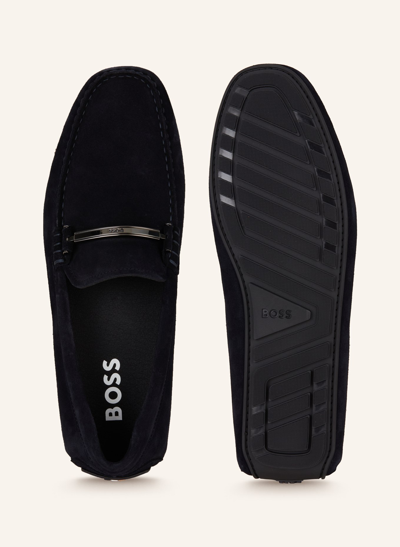 BOSS Slipper NOEL: DUNKELBLAU