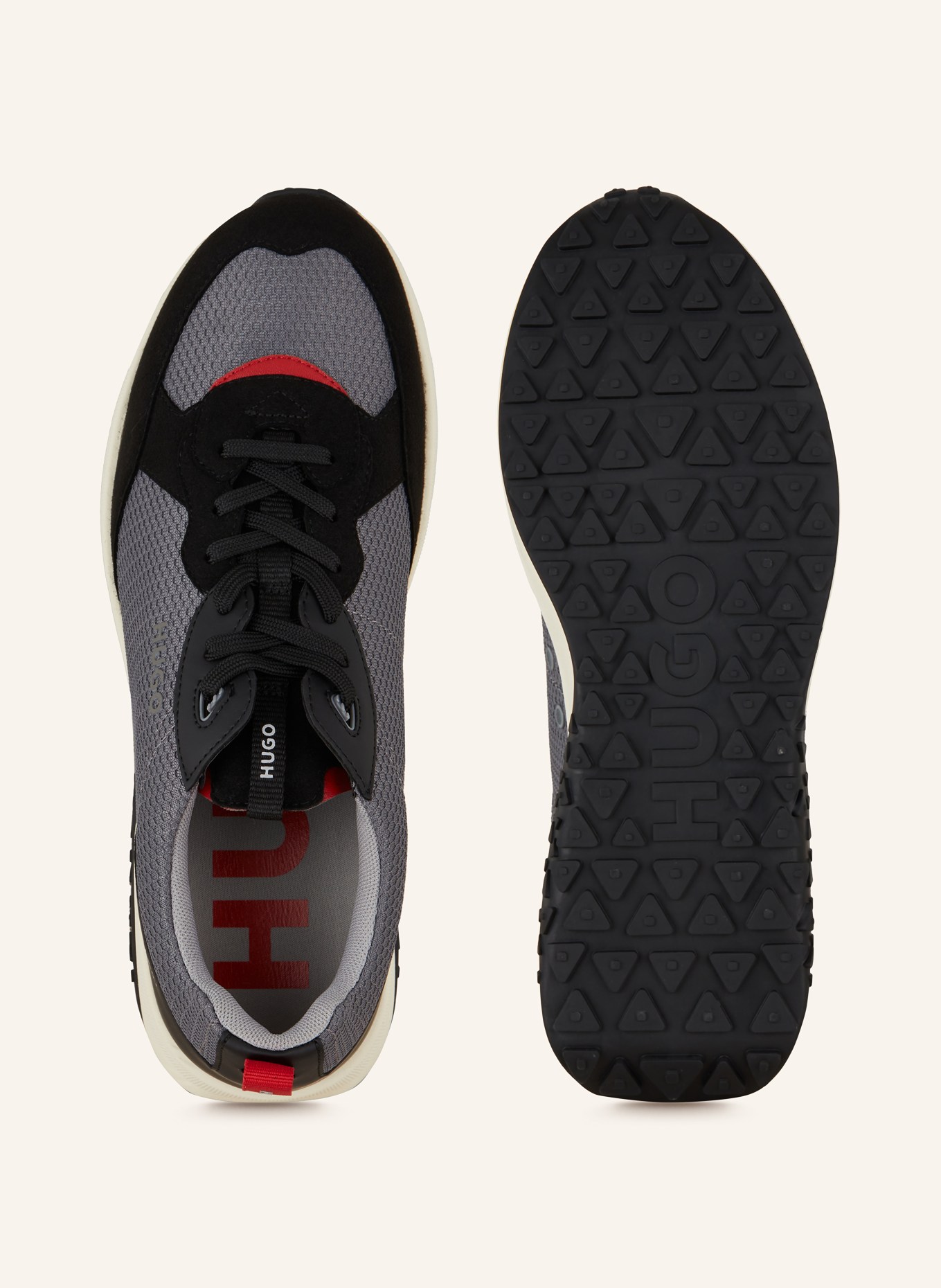 HUGO Sneakers KANE, Color: GRAY/ BLACK (Image 5)