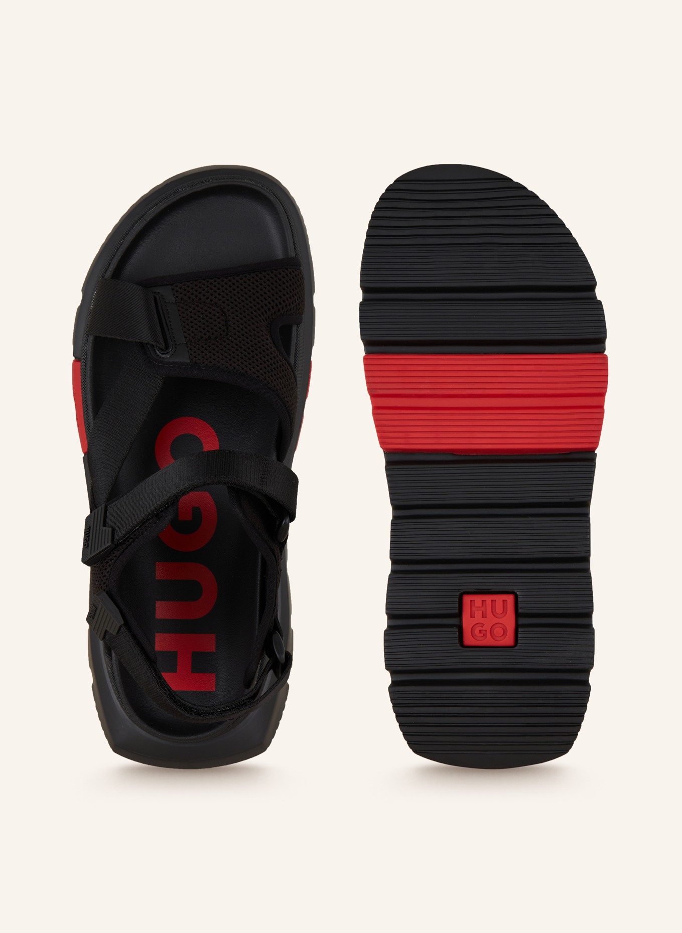 HUGO Sandals RYANY, Color: BLACK (Image 5)