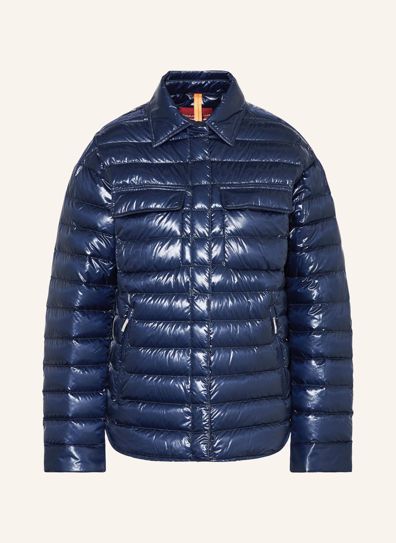 PARAJUMPERS Down jacket PETRONEL, Color: 0316 blue navy (Image 1)