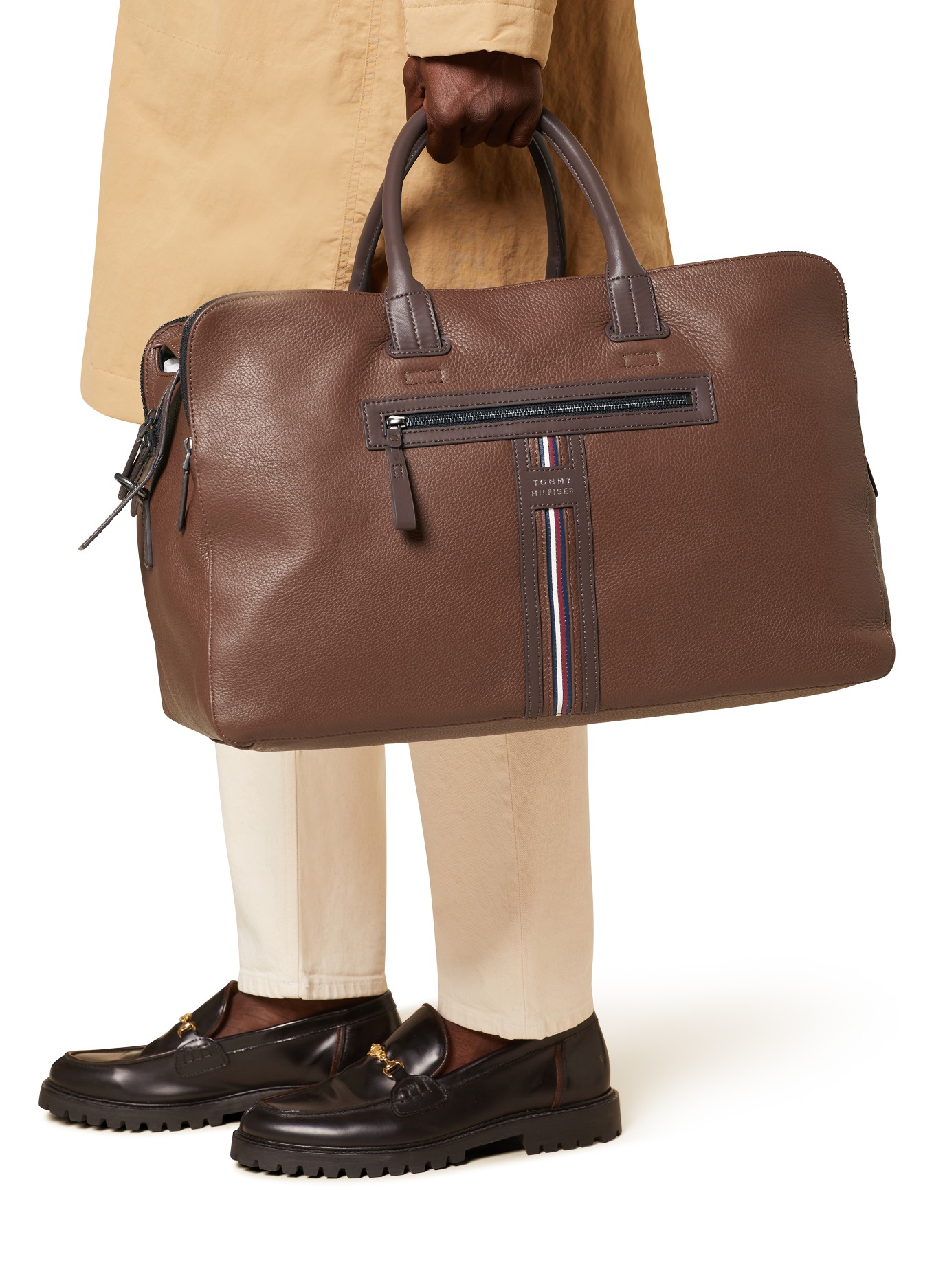 TOMMY HILFIGER Weekend Bag, Color: BROWN (Image 4)