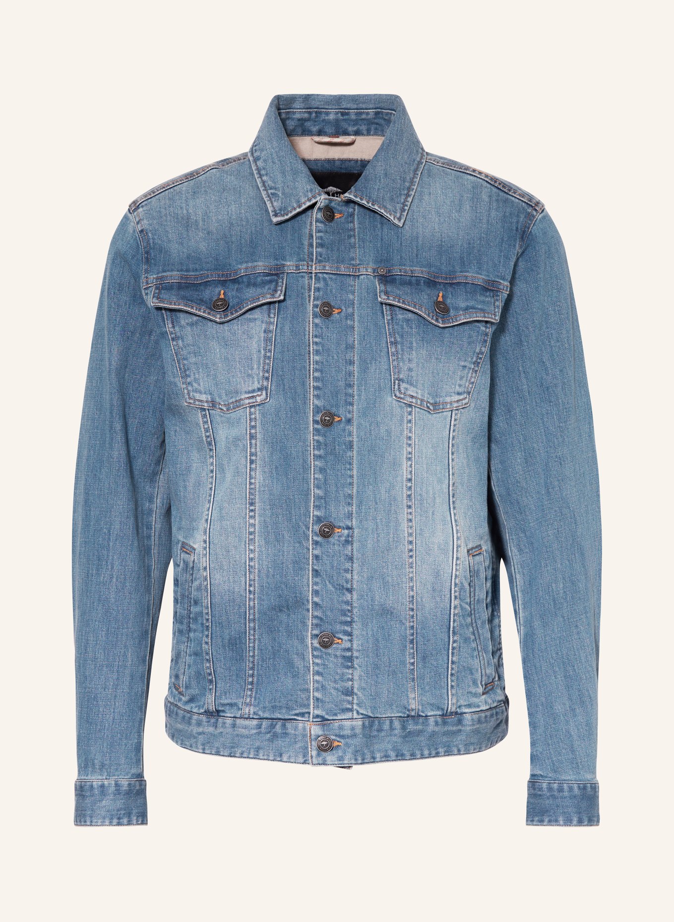 FYNCH-HATTON Denim jacket, Color: BLUE (Image 1)