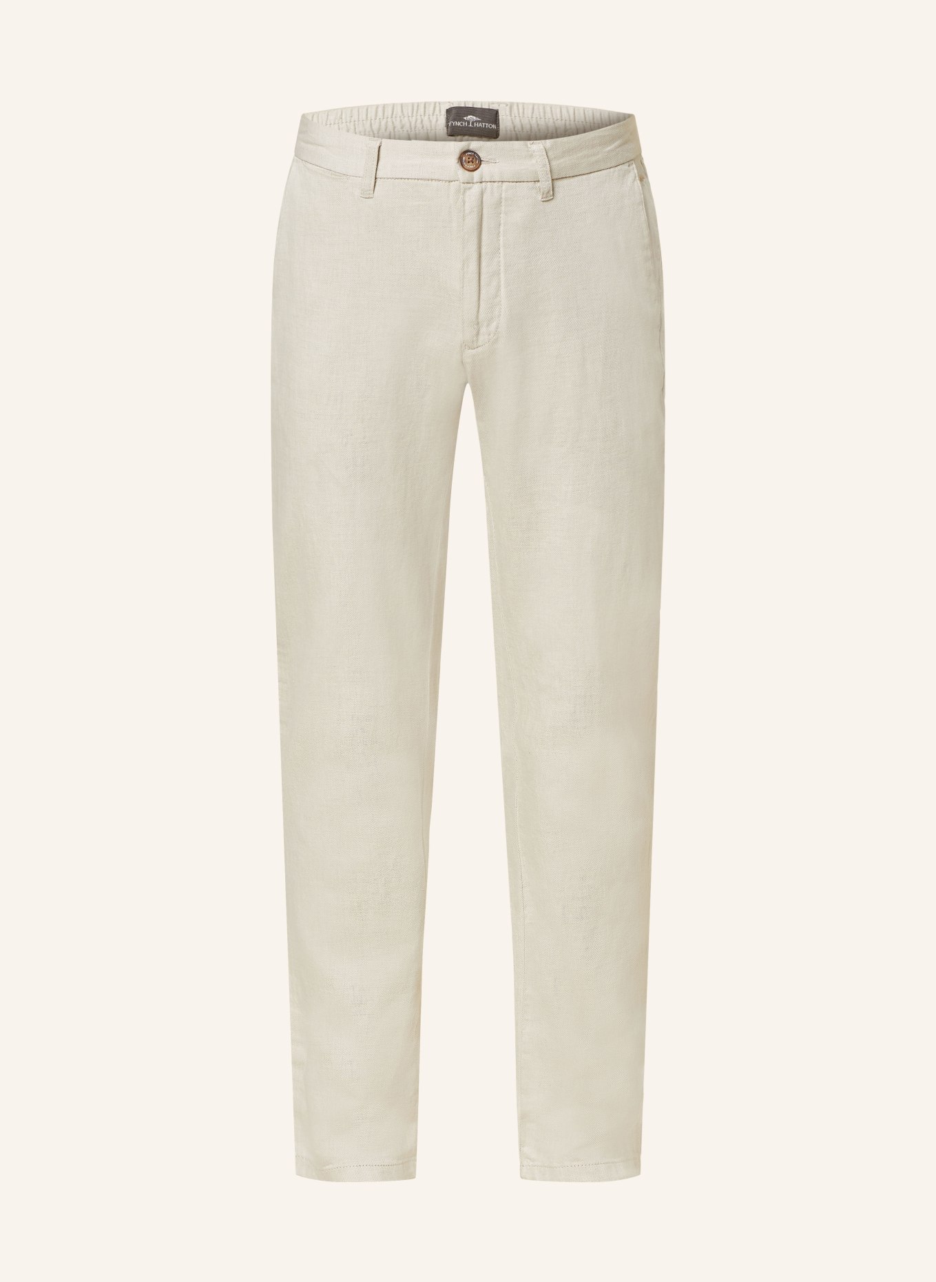 FYNCH-HATTON Chino kalhoty COLI Regular Fit, Barva: SVĚTLE HNĚDÁ (Obrázek 1)