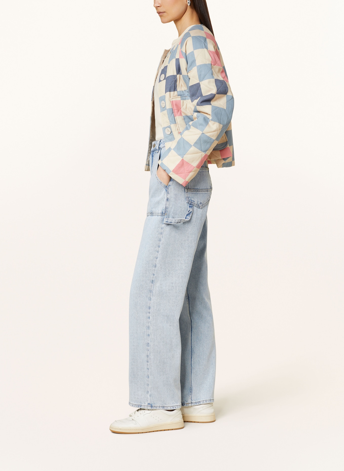 COLOURFUL REBEL Straight Jeans TINSLEY, Farbe: 564 Light Blue Denim (Bild 4)