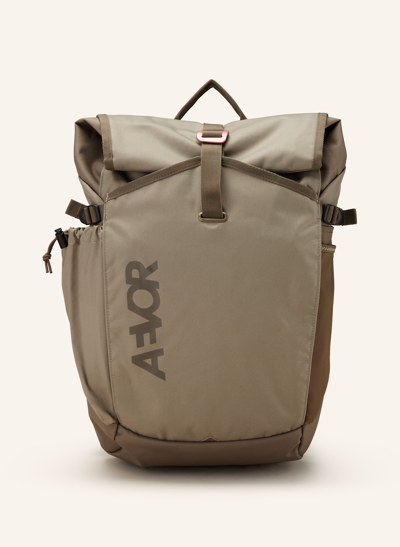 AEVOR Backpack ROLL PACK 20 l with laptop compartment, Color: OLIVE (Image 1)