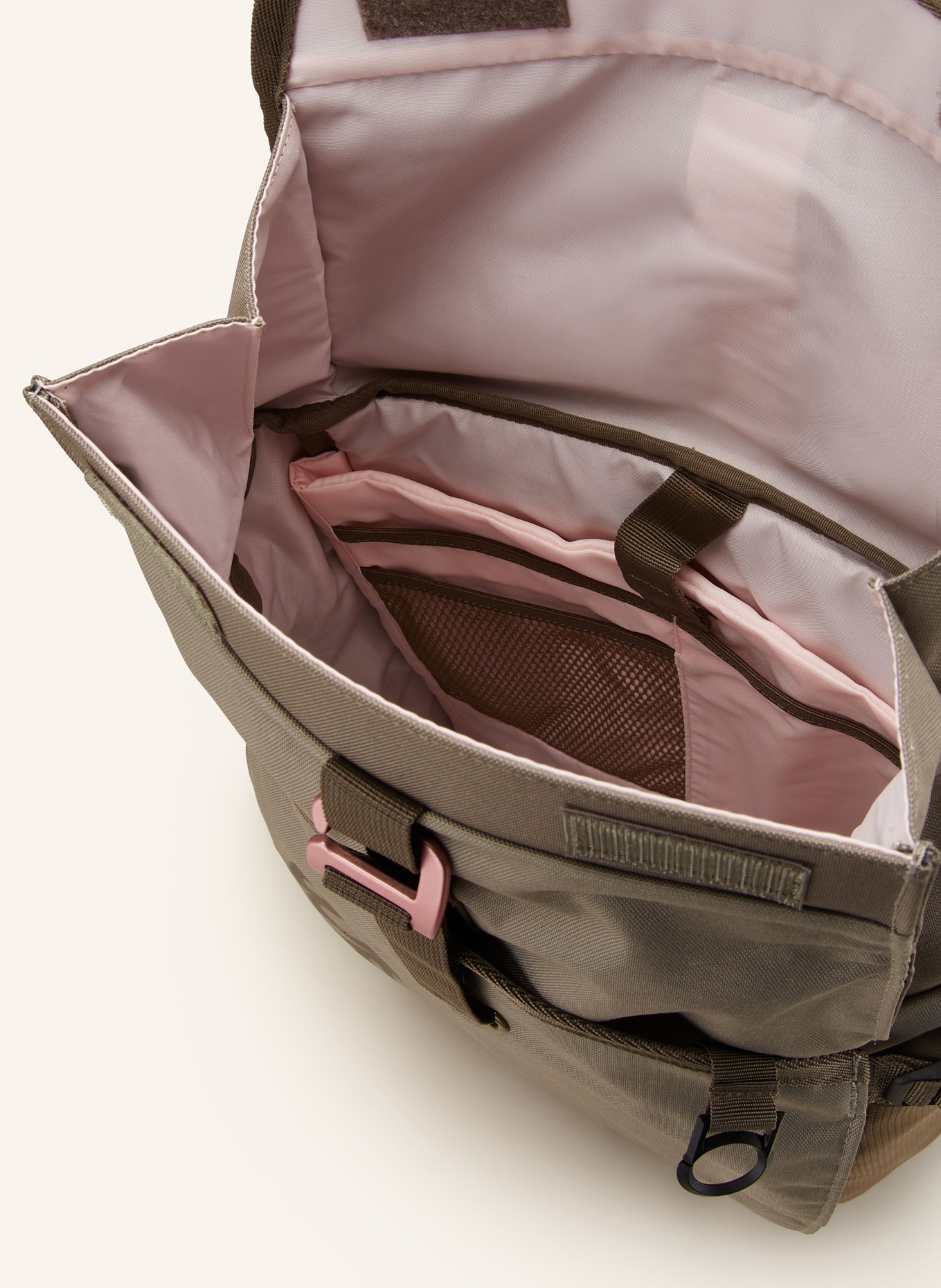 AEVOR Backpack ROLL PACK 20 l with laptop compartment, Color: OLIVE (Image 3)