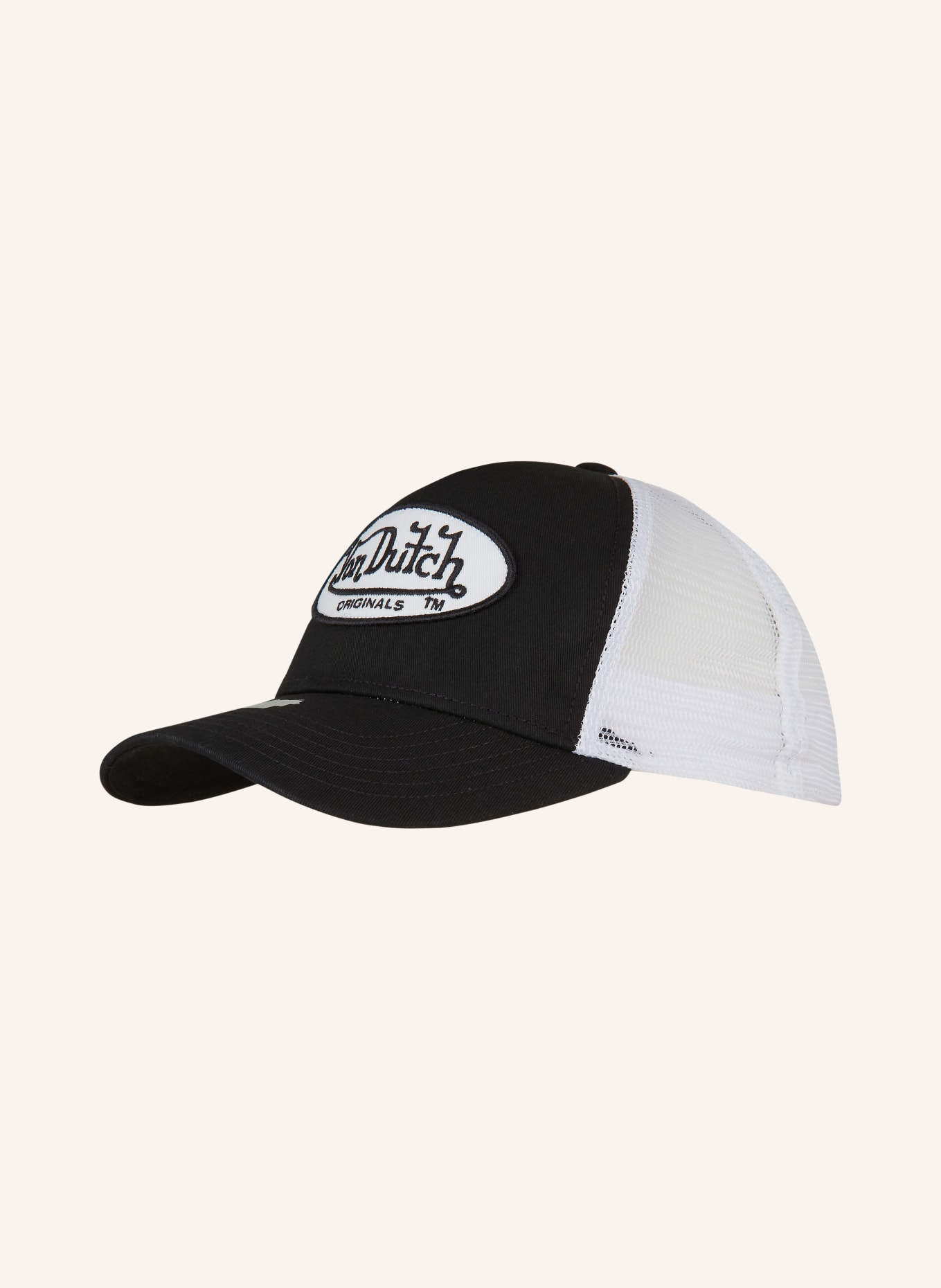 von Dutch Kšiltovka TRUCKER BOSTON, Barva: ČERNÁ/ BÍLÁ (Obrázek 1)