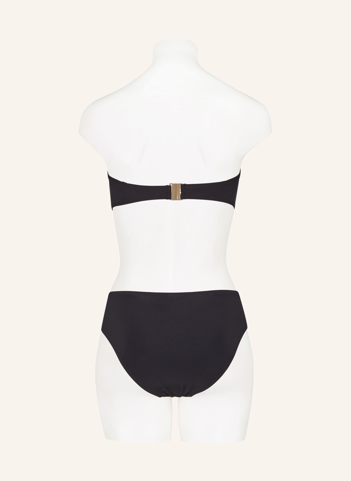 JETS Australia Bandeau bikini top JETSET, Color: BLACK (Image 3)