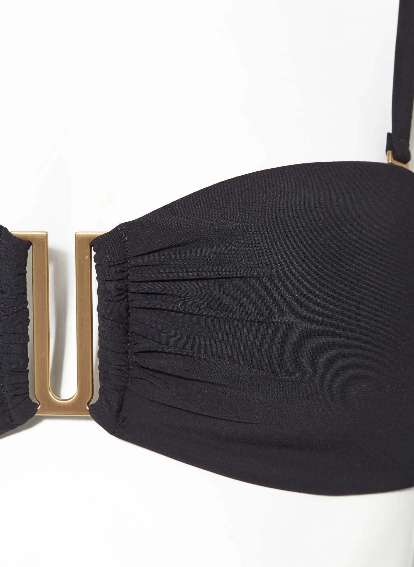 JETS Australia Bandeau bikini top JETSET, Color: BLACK (Image 6)