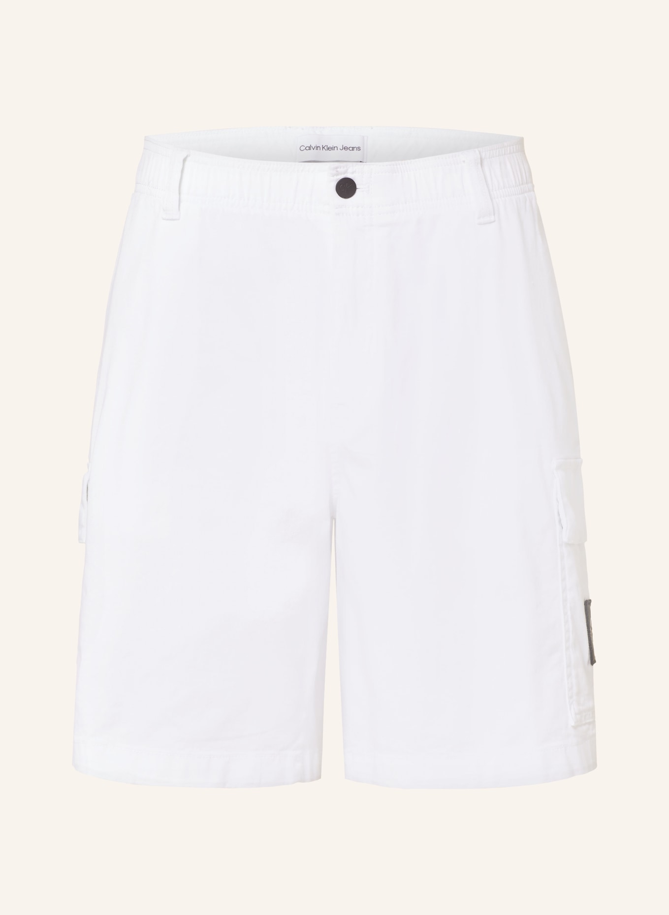 Calvin Klein Jeans Cargo shorts, Color: WHITE (Image 1)