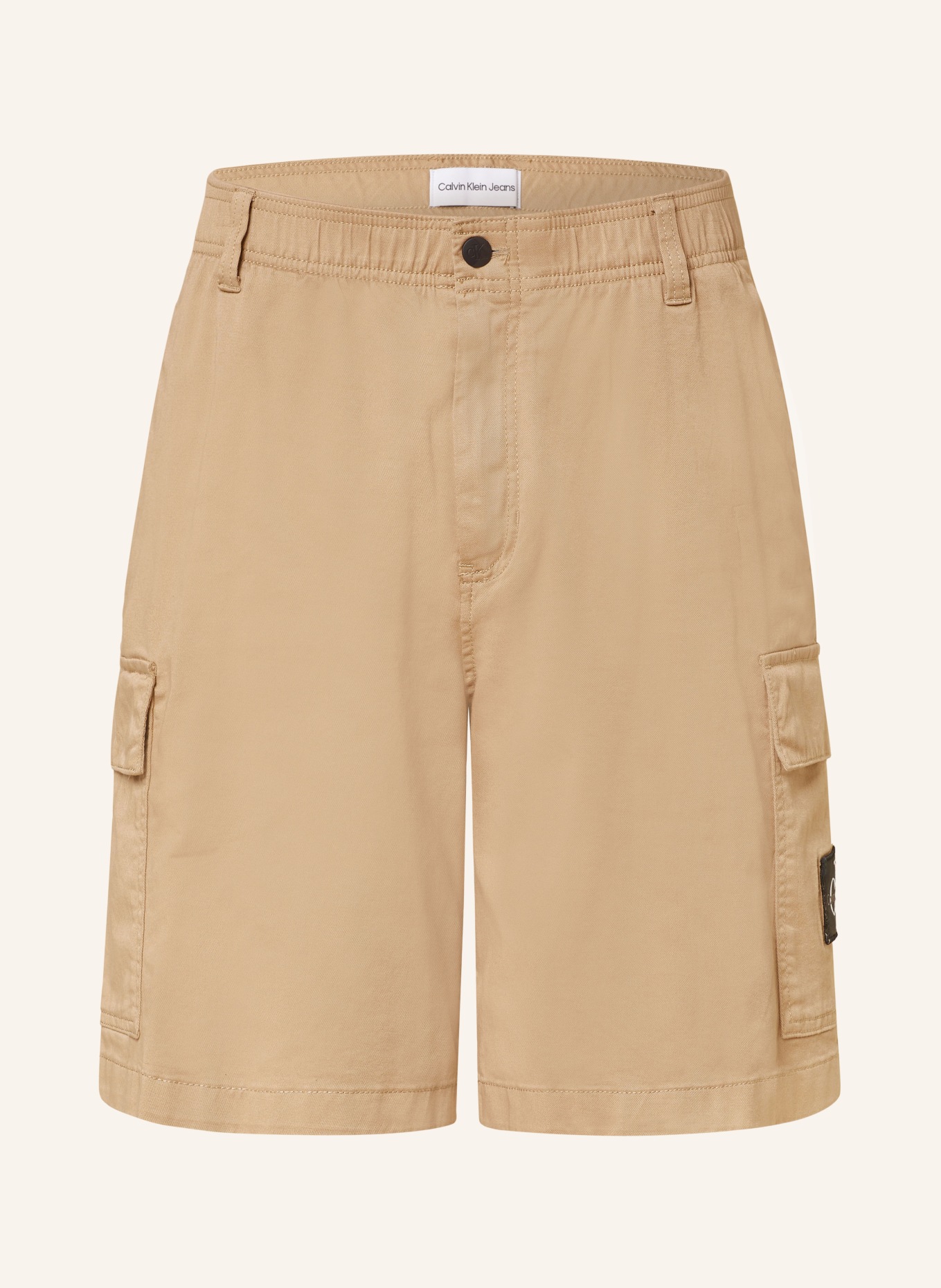 Calvin Klein Jeans Cargoshorts, Farbe: BEIGE (Bild 1)