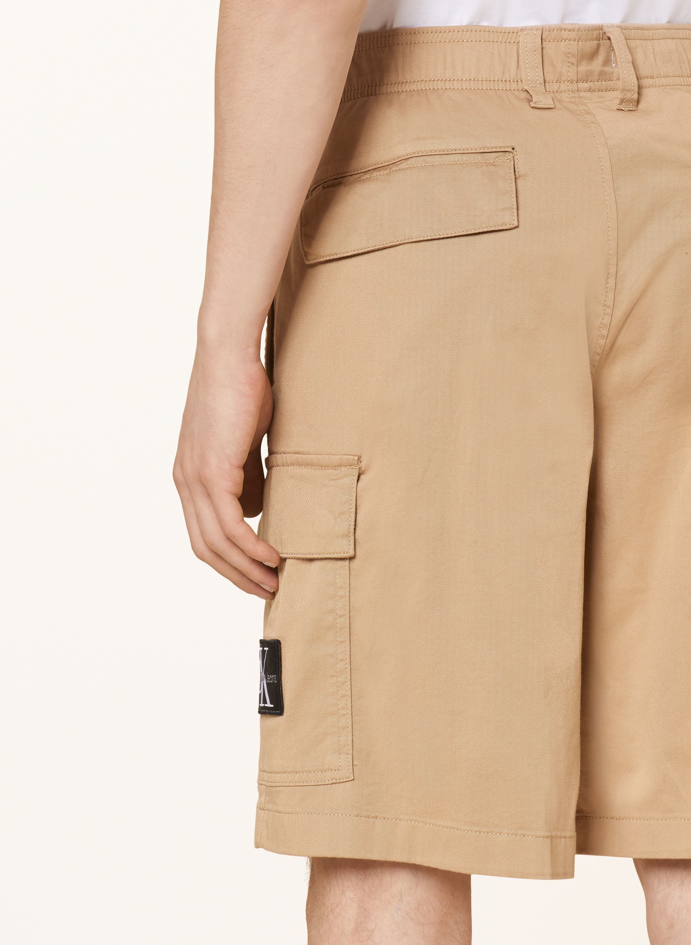 Calvin Klein Jeans Cargoshorts, Farbe: BEIGE (Bild 6)