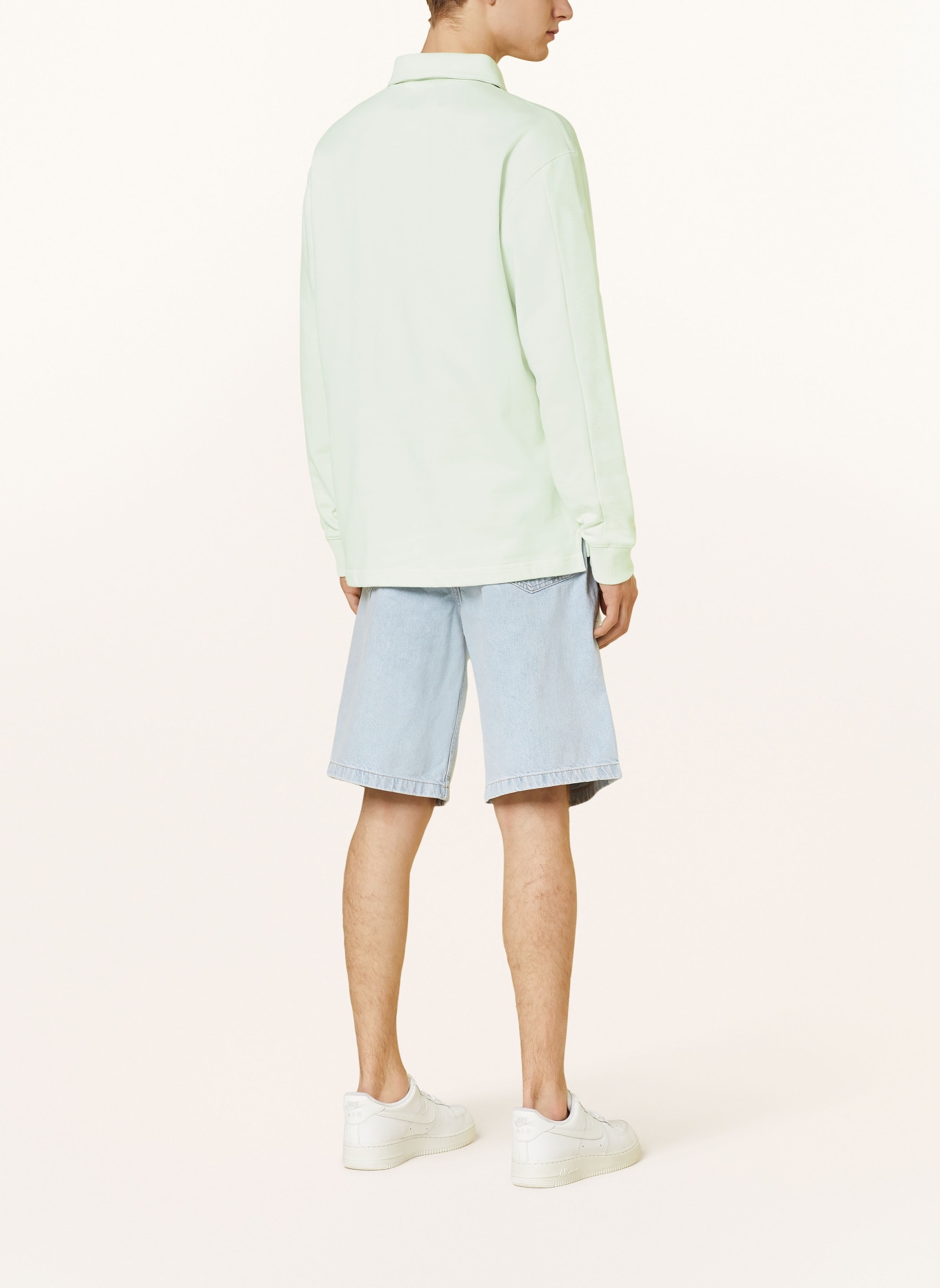 Calvin Klein Jeans Piqué-Poloshirt Slim Fit, Farbe: HELLGRÜN (Bild 3)