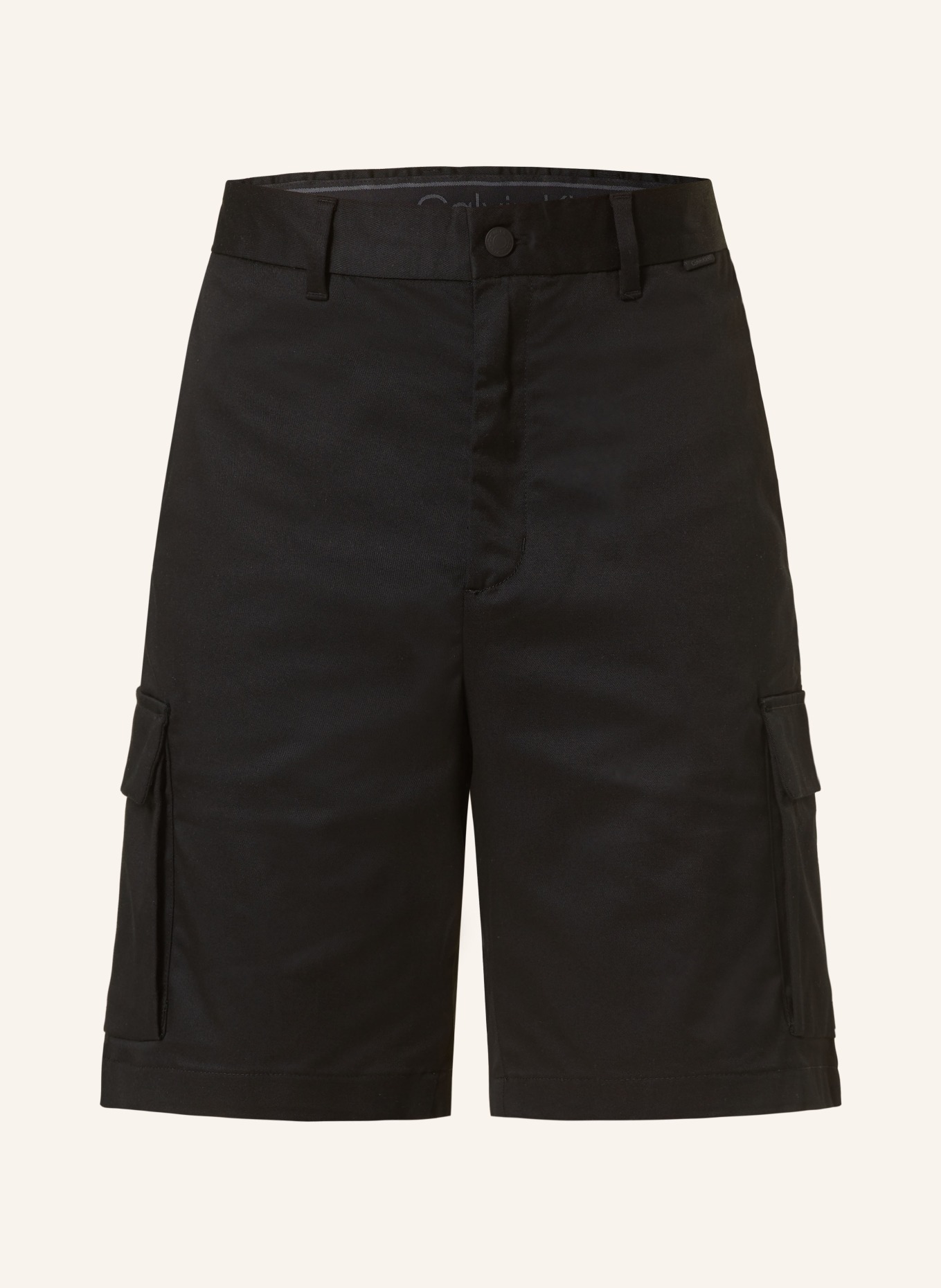 Calvin Klein Cargo shorts COOLMAX regular straight fit, Color: BLACK (Image 1)