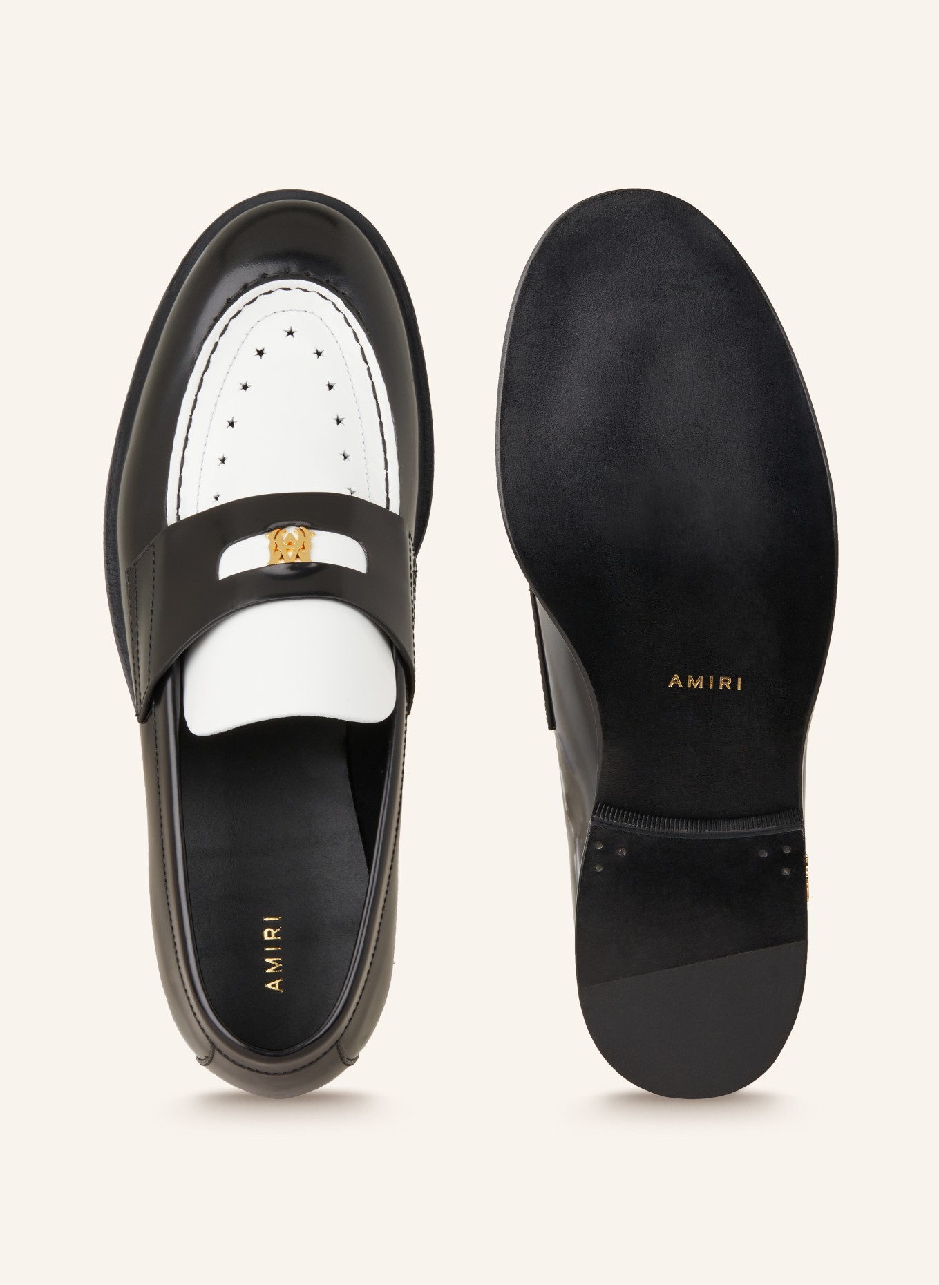 AMIRI Penny loafers MA, Color: BLACK (Image 5)