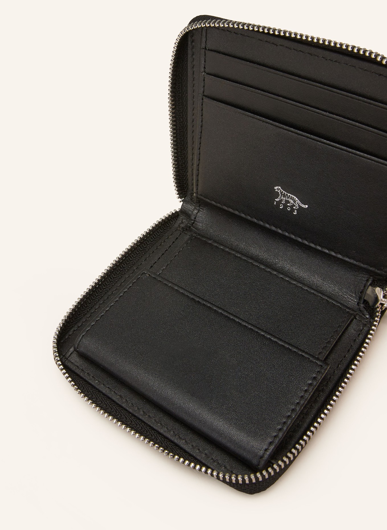 TIGER OF SWEDEN Wallet WHALE, Color: BLACK (Image 2)