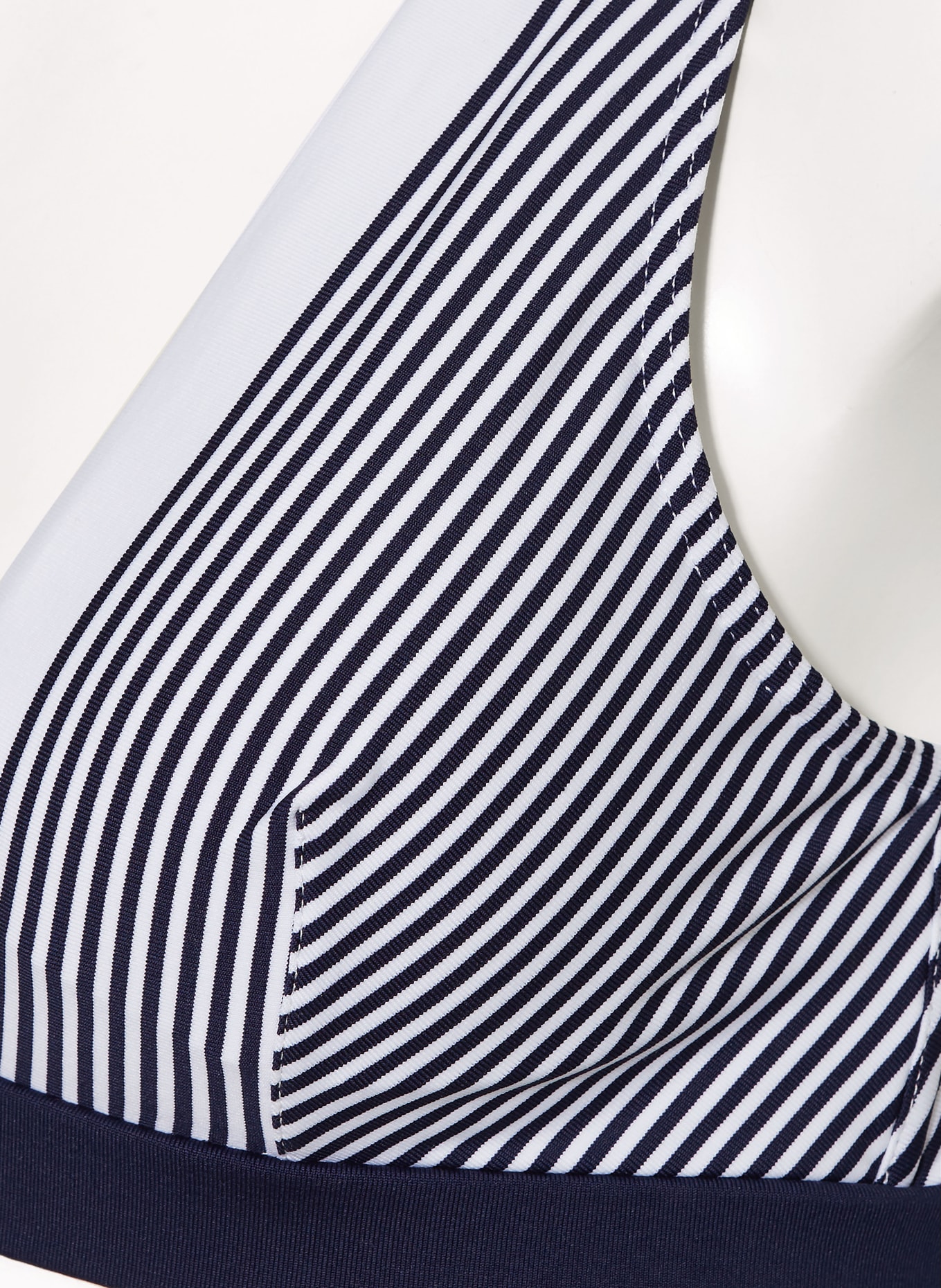 IODUS Bralette-Bikini LEZAKA: DUNKELBLAU / WEISS