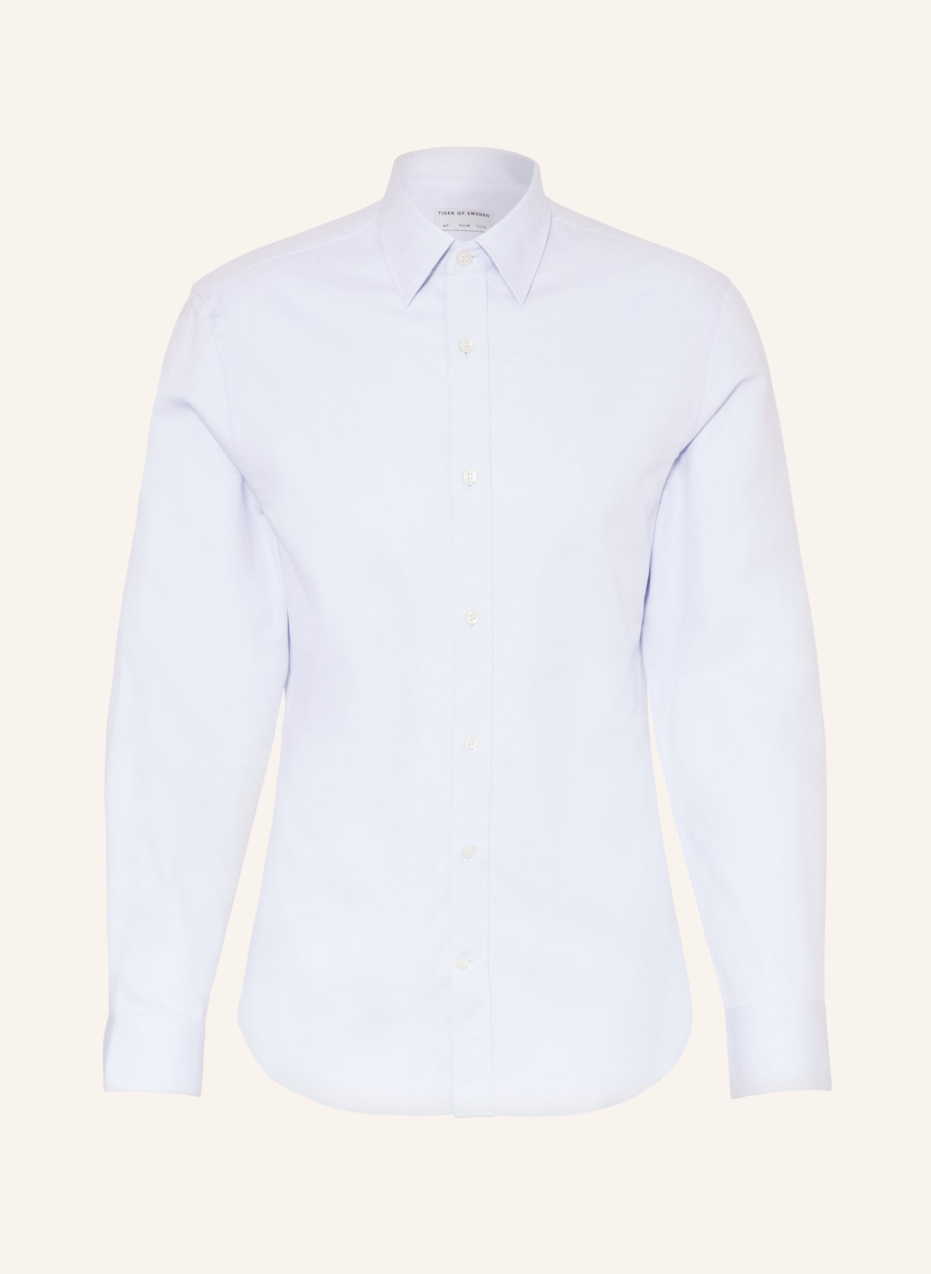 TIGER OF SWEDEN Shirt ADLEY slim fit, Color: LIGHT BLUE (Image 1)