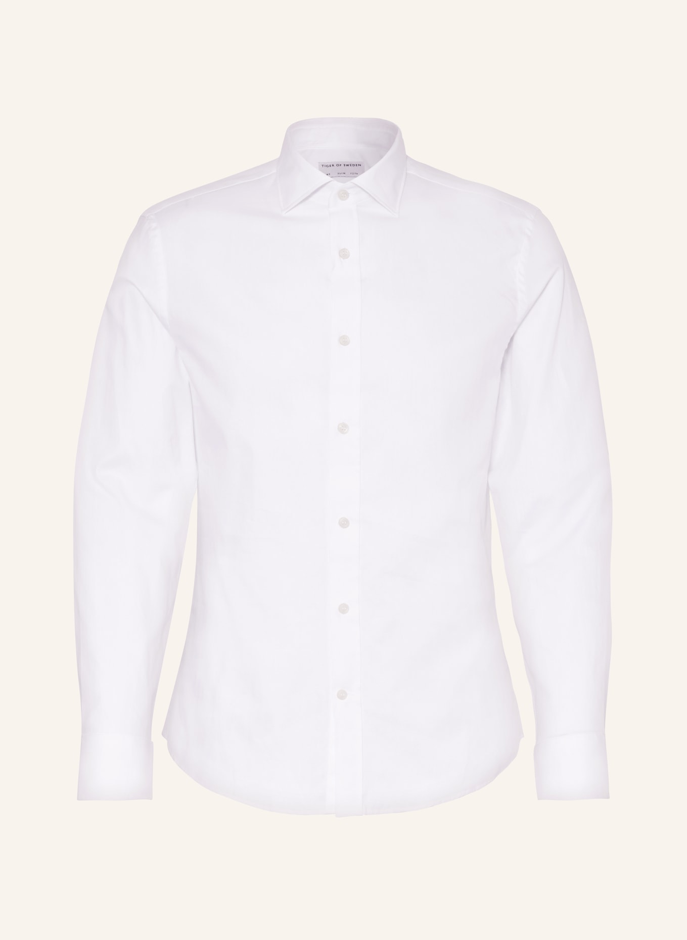 TIGER OF SWEDEN Shirt ADLEY slim fit, Color: WHITE (Image 1)