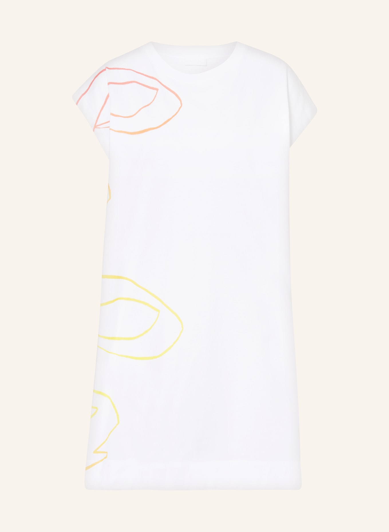 Lala Berlin Jersey dress LIVA, Color: WHITE (Image 1)