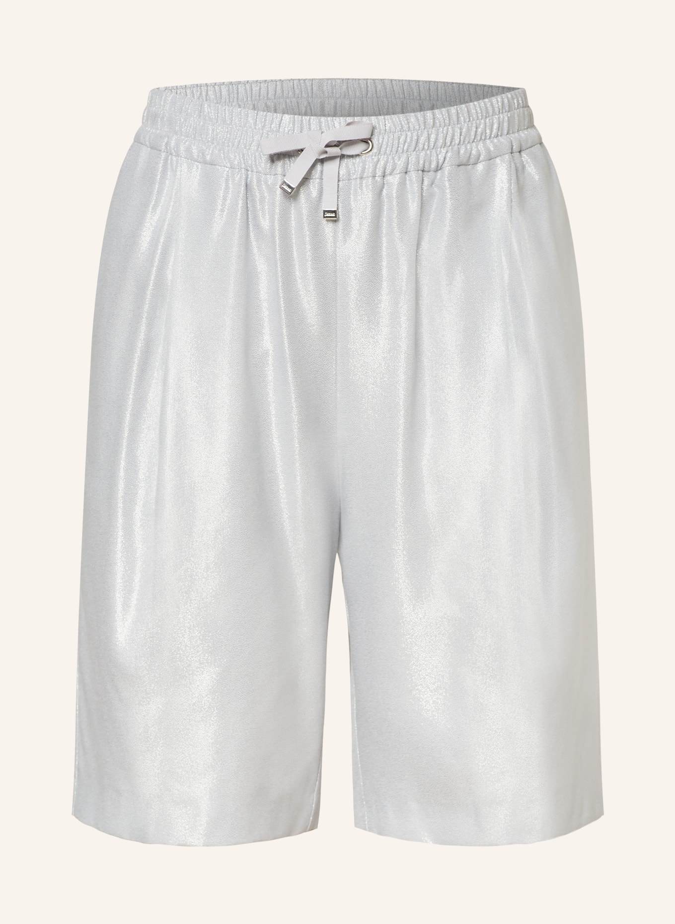 HERNO Shorts, Color: SILVER (Image 1)