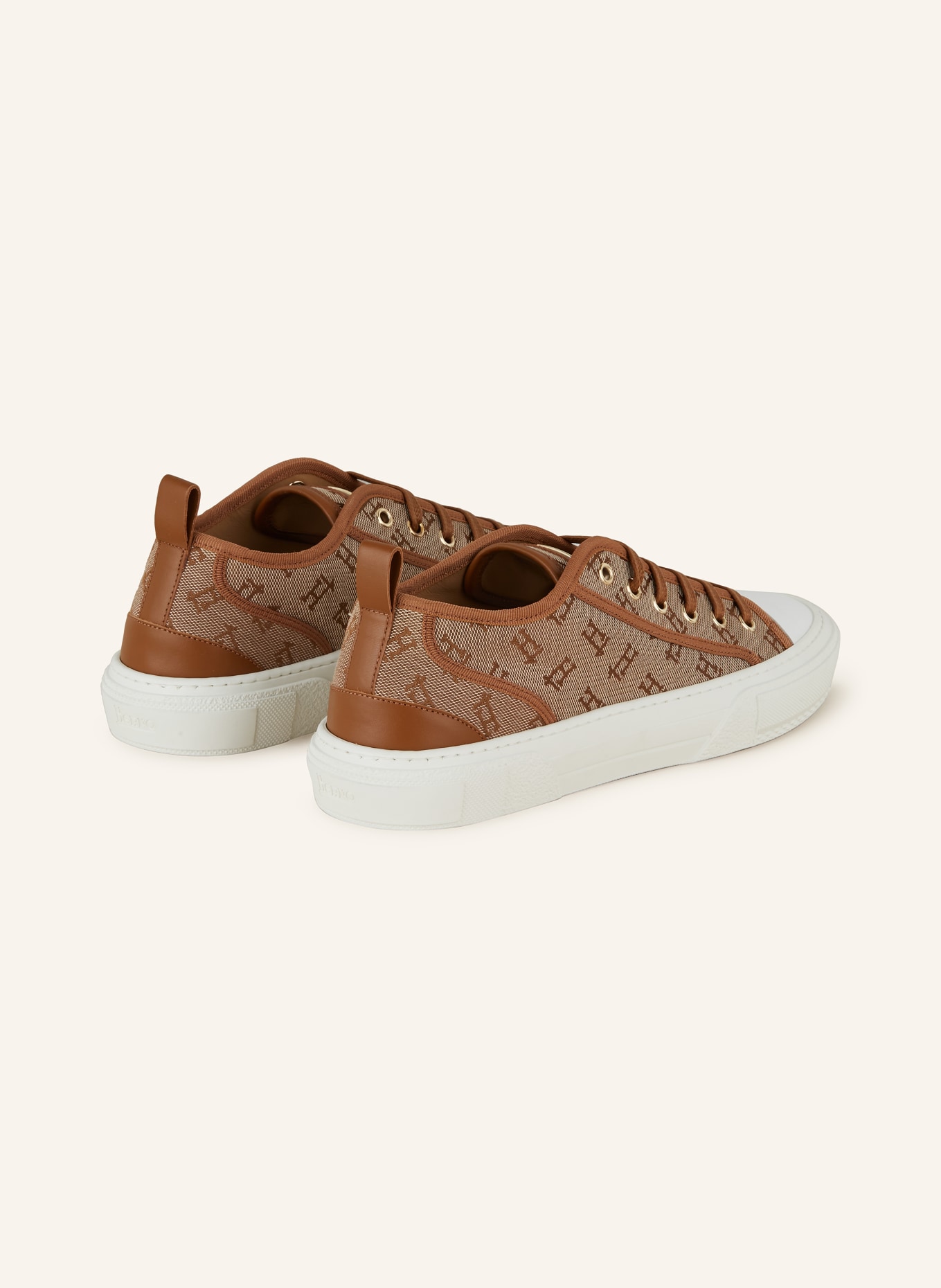 HERNO Sneakers, Color: CAMEL/ WHITE (Image 2)