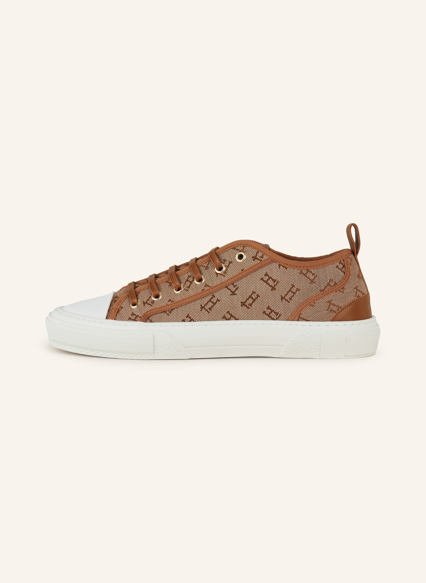 HERNO Sneakers, Color: CAMEL/ WHITE (Image 4)