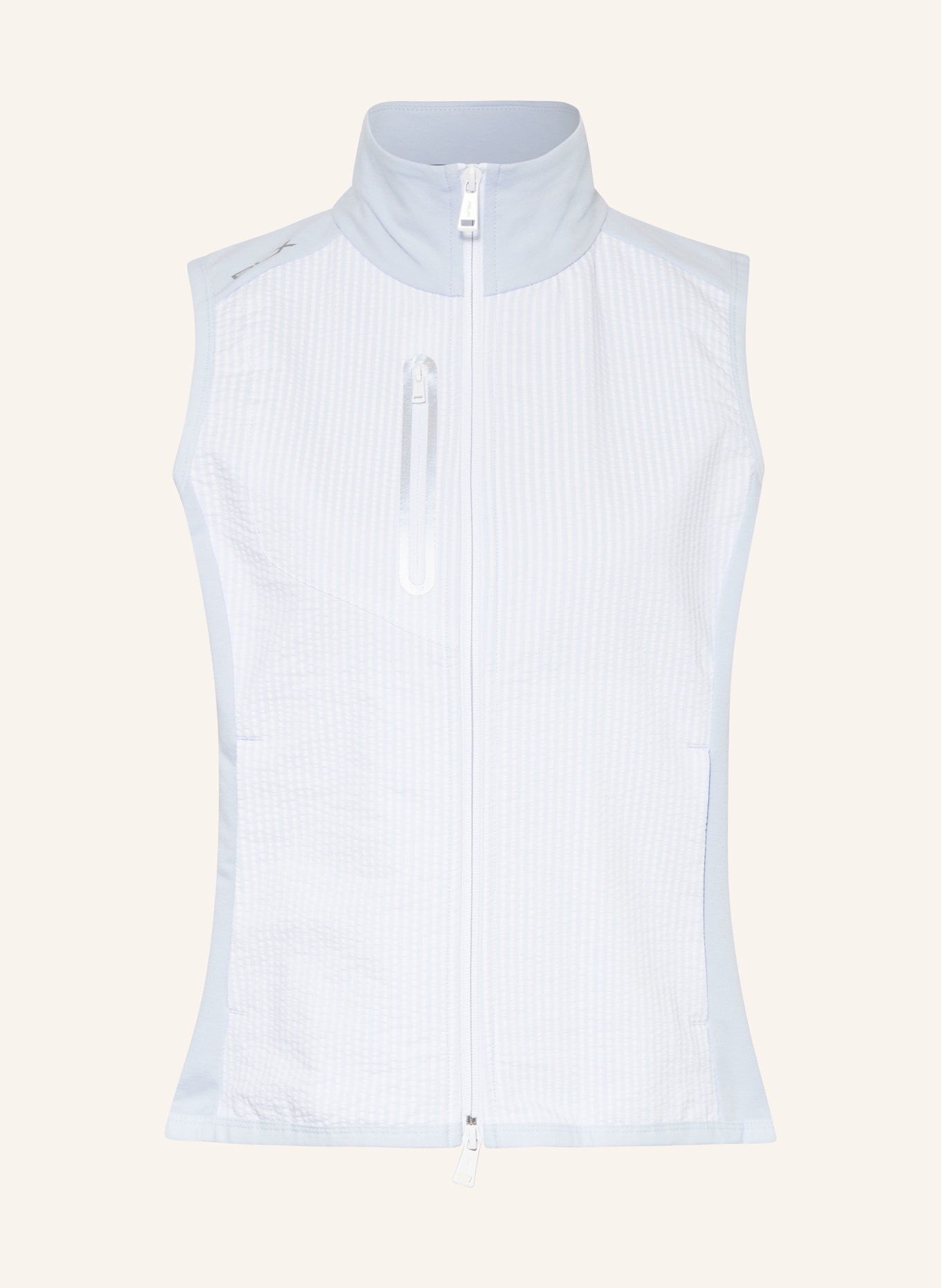 RLX RALPH LAUREN Hybrid vest, Color: WHITE/ LIGHT BLUE (Image 1)