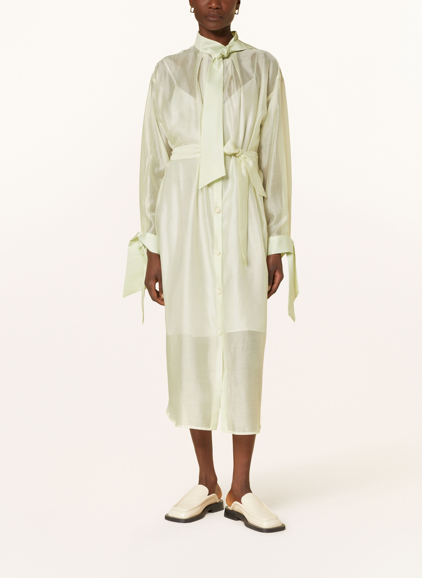 HOLZWEILER Schluppenkleid LOTUS: HELLGRÜN