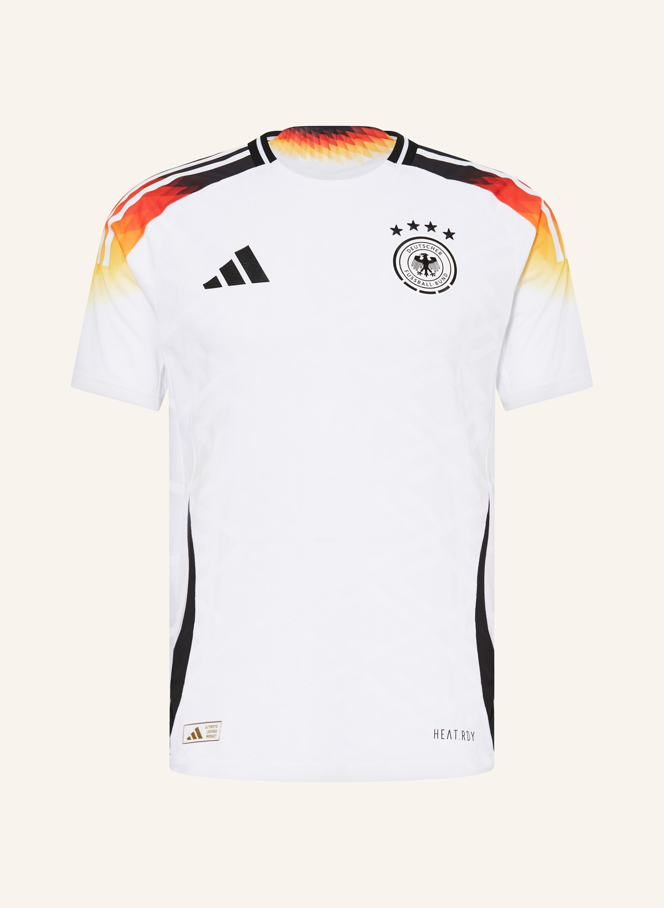 adidas Home jersey AUTHENTIC GERMANY 24 for men, Color: WHITE/ RED/ BLACK (Image 1)